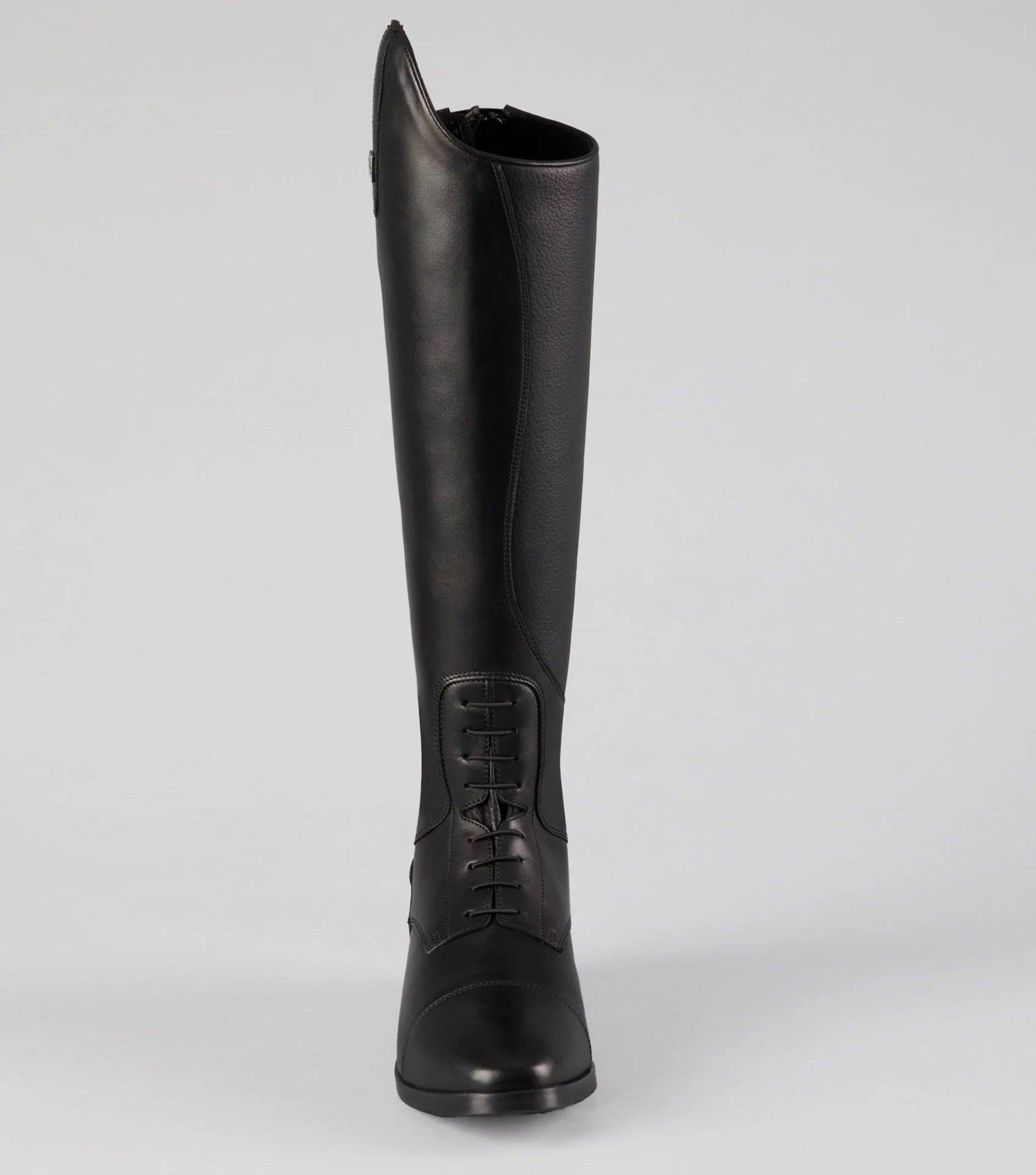 Botero Mens Tall Leather Field Boot Black