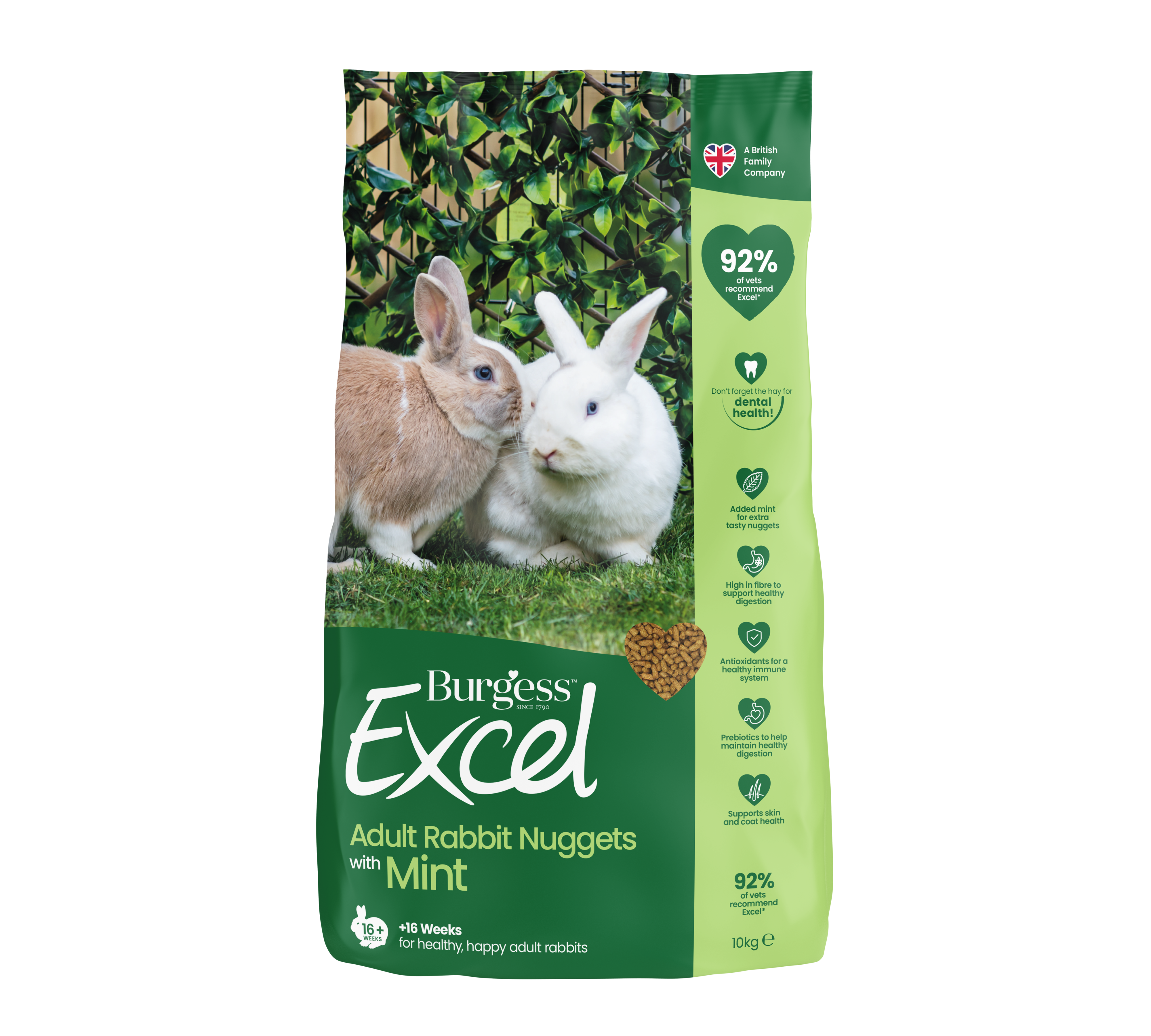 Burgess Excel Rabbit Nuggets 10kg