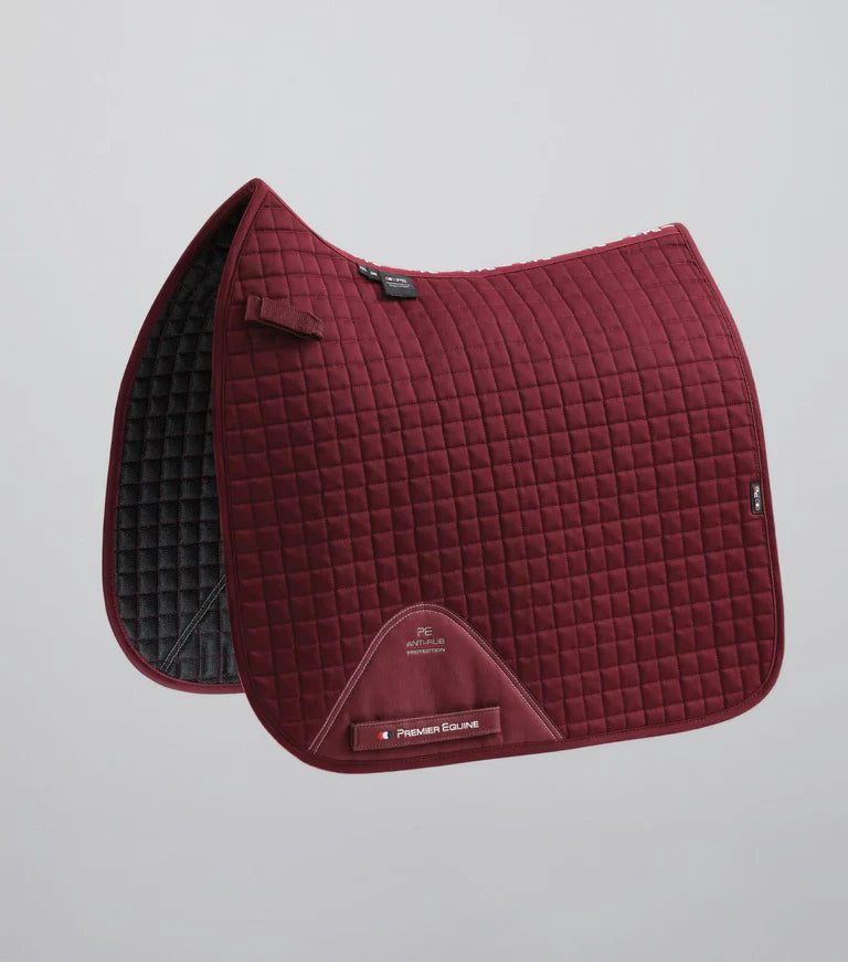 Premier Equine Close Contact Cotton Dressage Saddle Pad Full