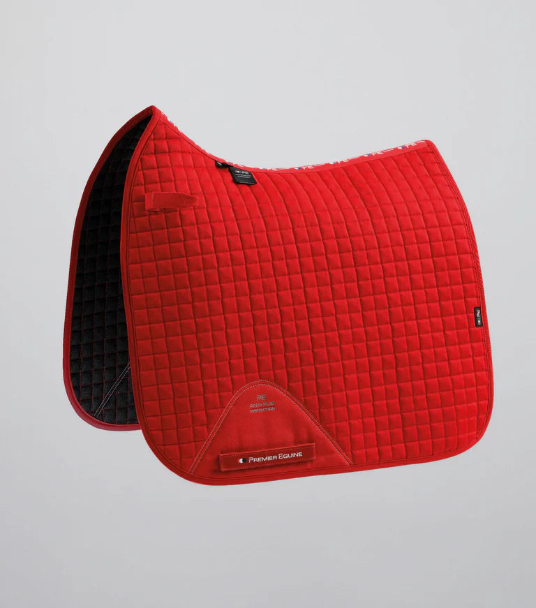 Premier Equine Close Contact Cotton Dressage Saddle Pad Full