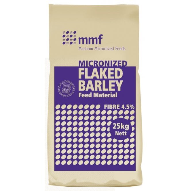 Masham Micronized Feeds Flaked Barley 25kg