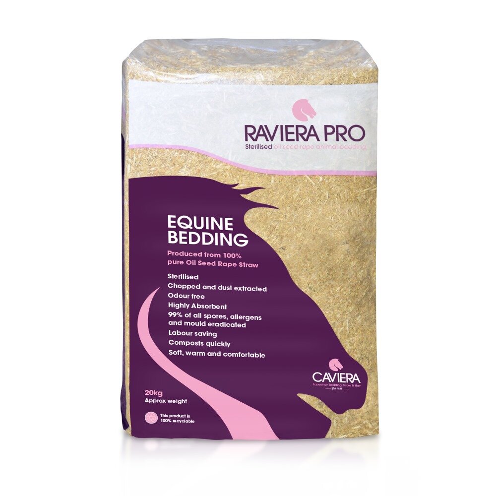 Caviera Raviera Pro Sterilised Rape Straw 20kg