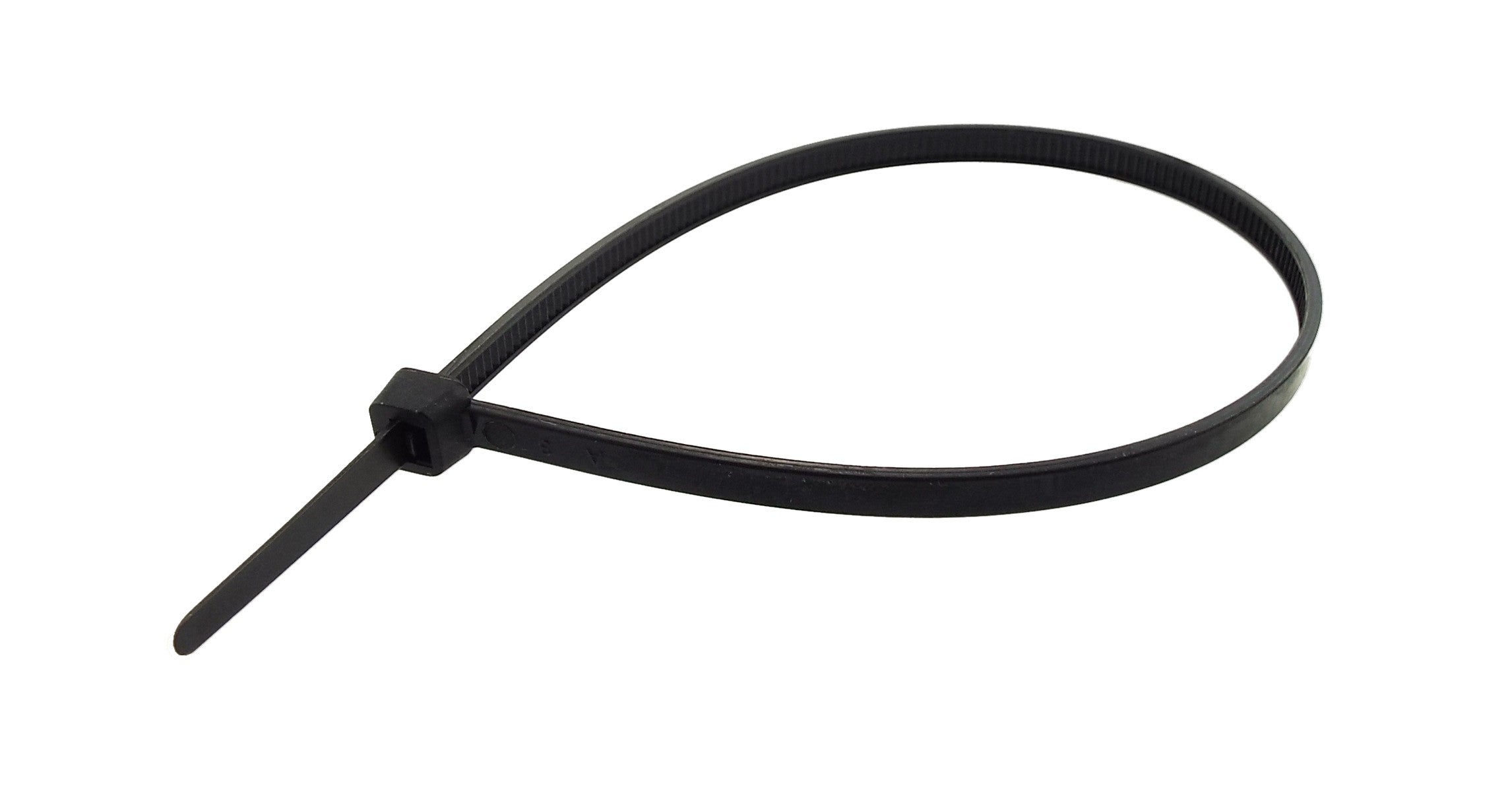 100 Cable Ties (4.8mm x 300mm) Black