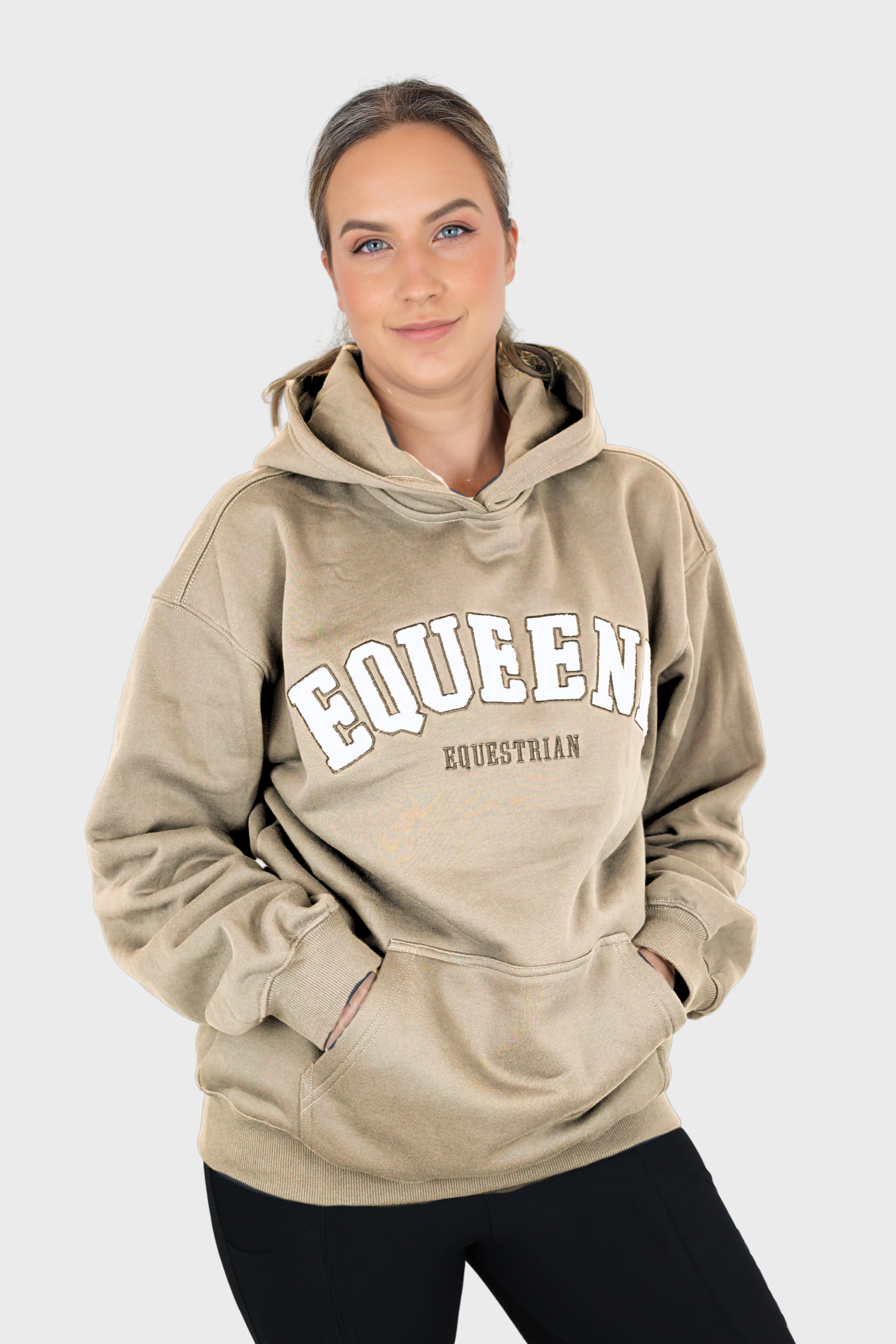 Equeene Ellie Oversized Hoodie - Latte