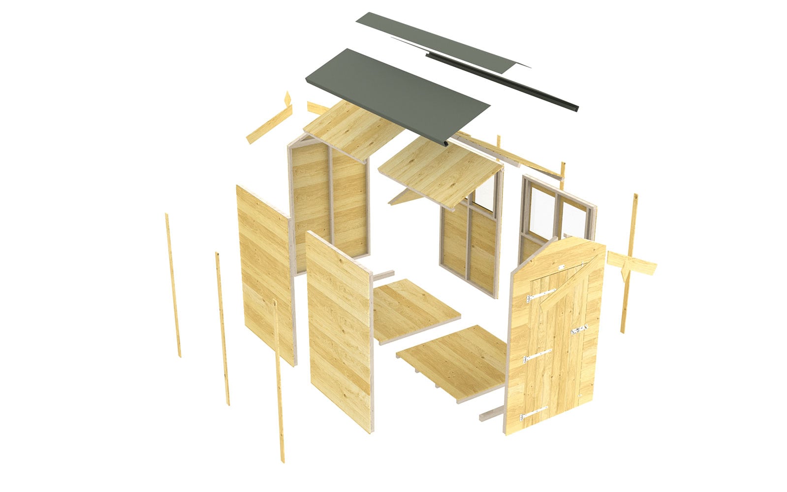 8ft x 12ft Apex Shed