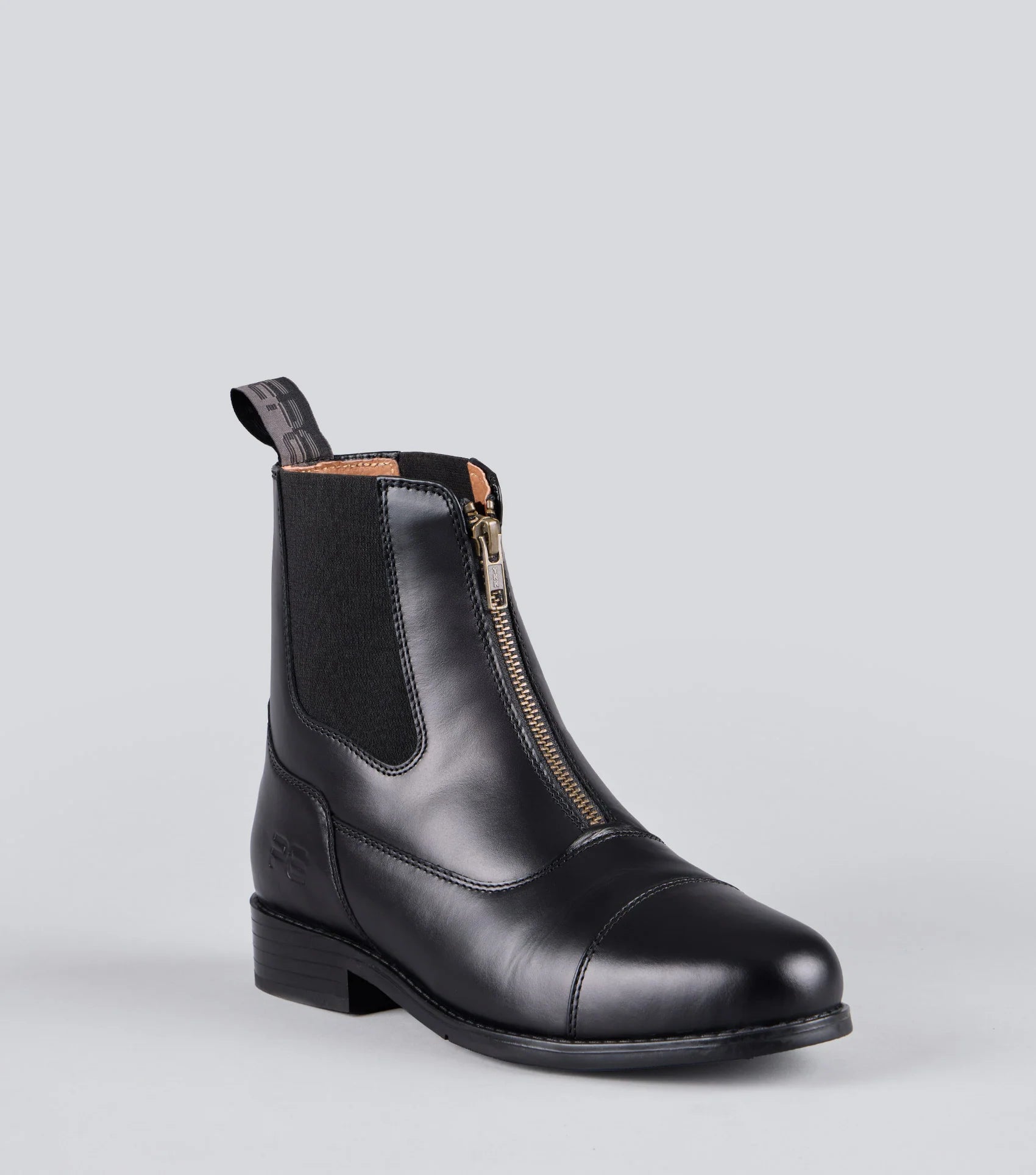 Mimas Leather Paddock Boot Black