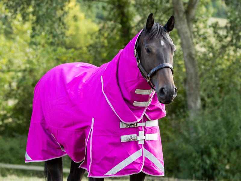 200G Detachable Neck Turnout Rug - Mulberry