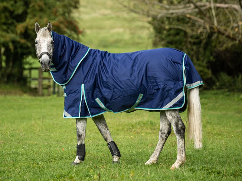 200G Detachable Neck Turnout Rug - Navy