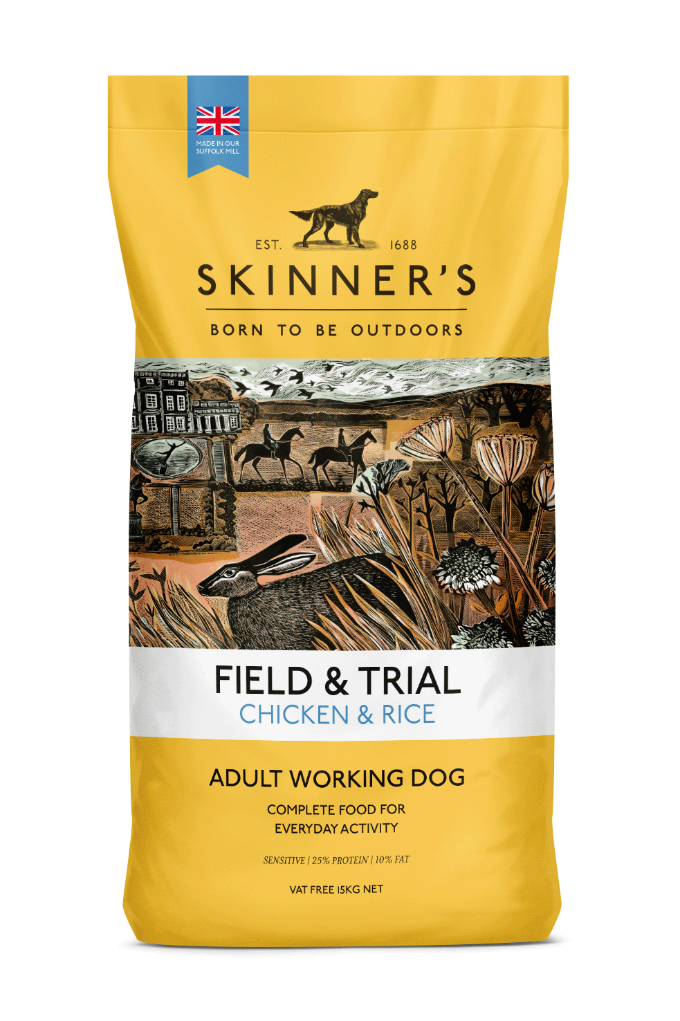 Skinners Field & Trial Chicken & Rice 2.5kg