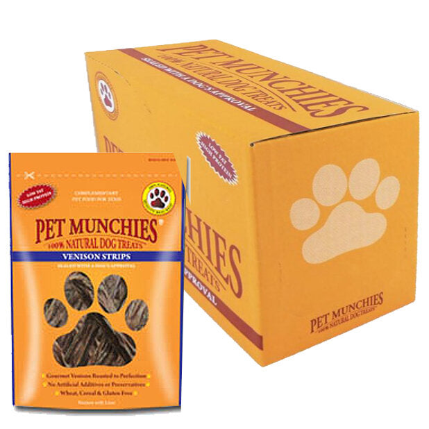 Pet Munchies Venison Strips 75g