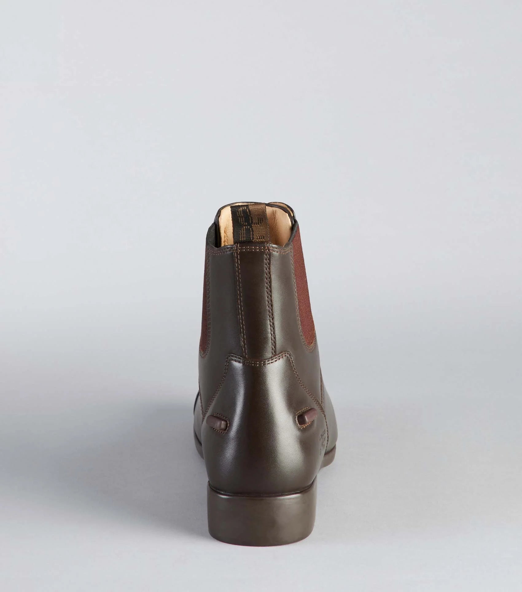 Virtus Junior Leather Paddock Boot Brown