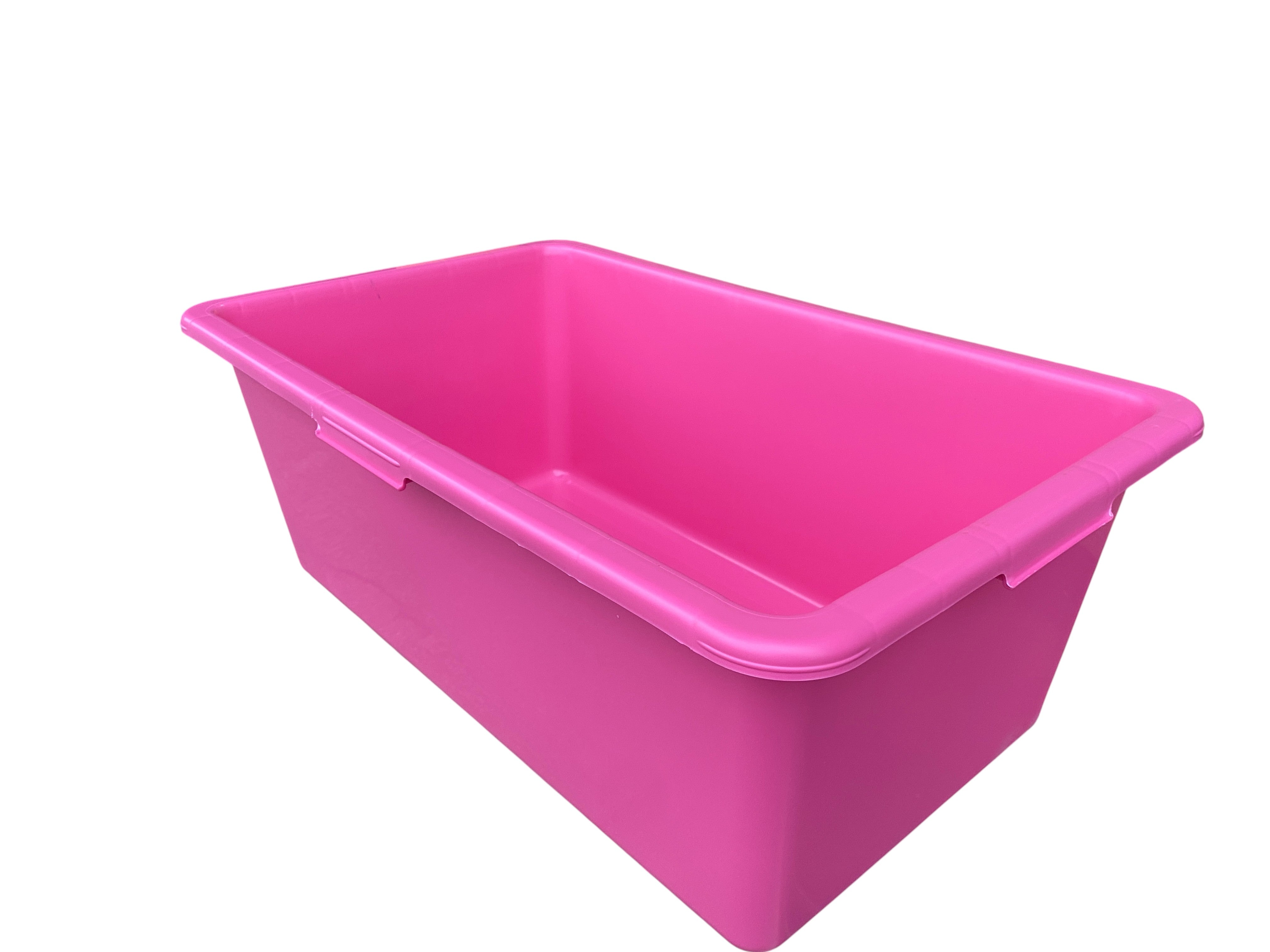 Pink Dog Bath with Drain Valve (Lime) and Stand