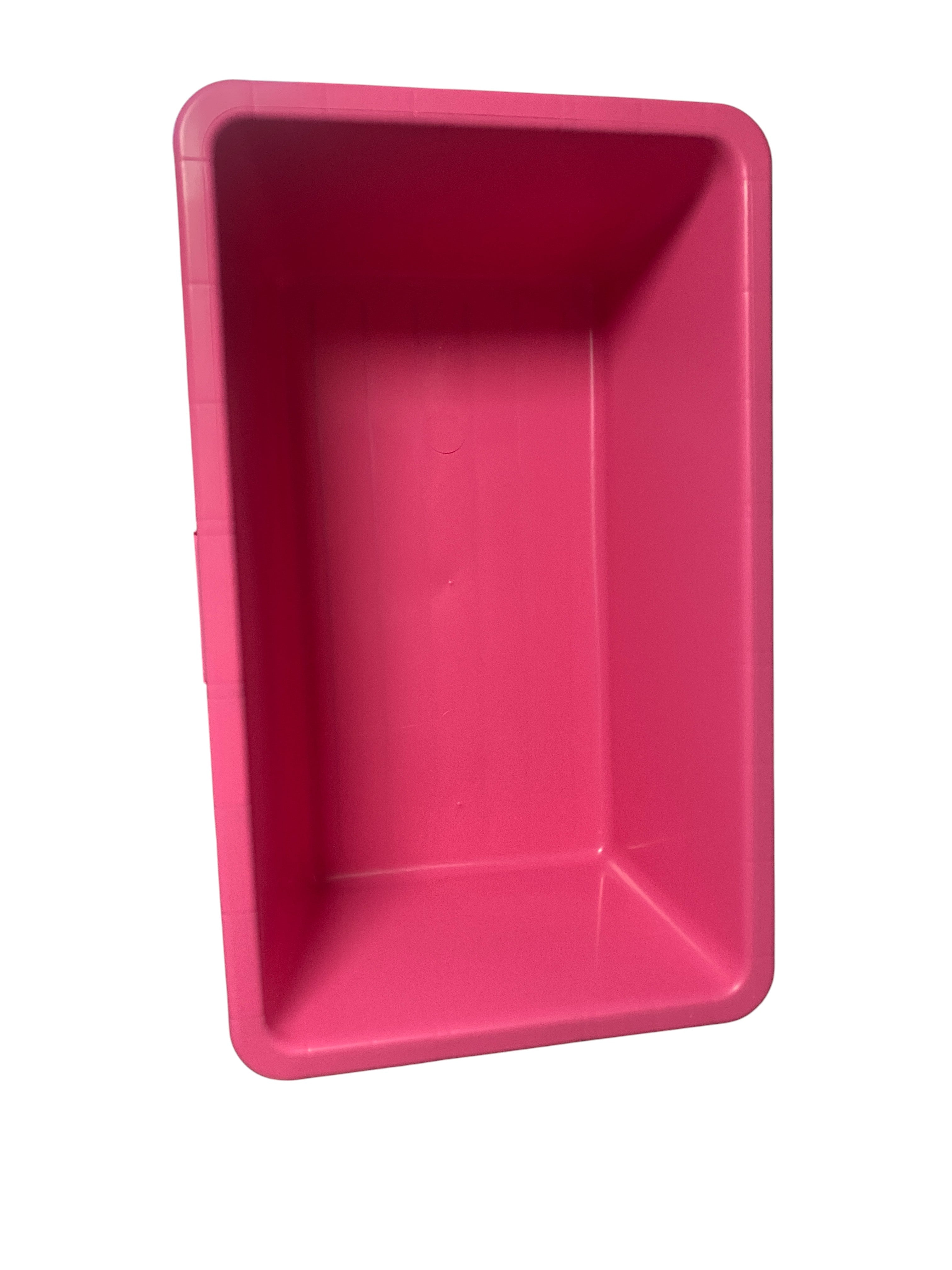 Pink Dog Bath with Drain Valve (WL) and Stand