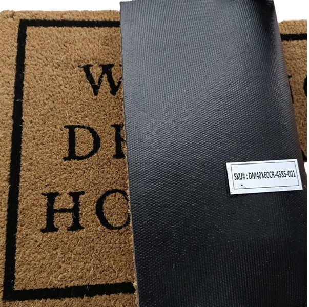 Doormat 60cm x 40cm - 'Wipe Your Paws'