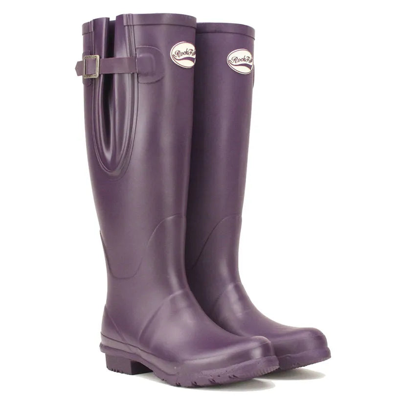 Rockfish Neoprene Lined Tall Adjustable Matt Wellington