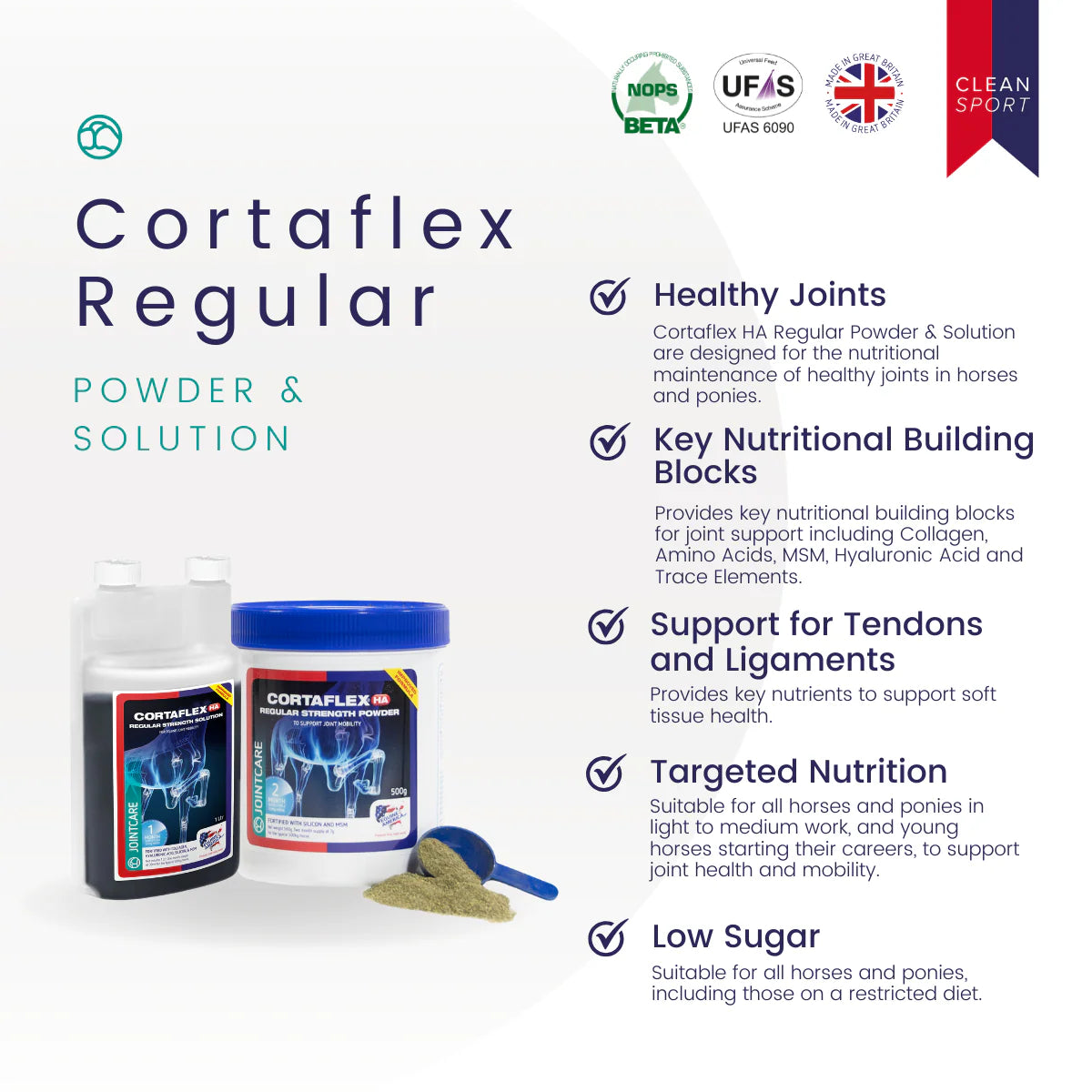Equine America Cortaflex HA Regular Strength Powder