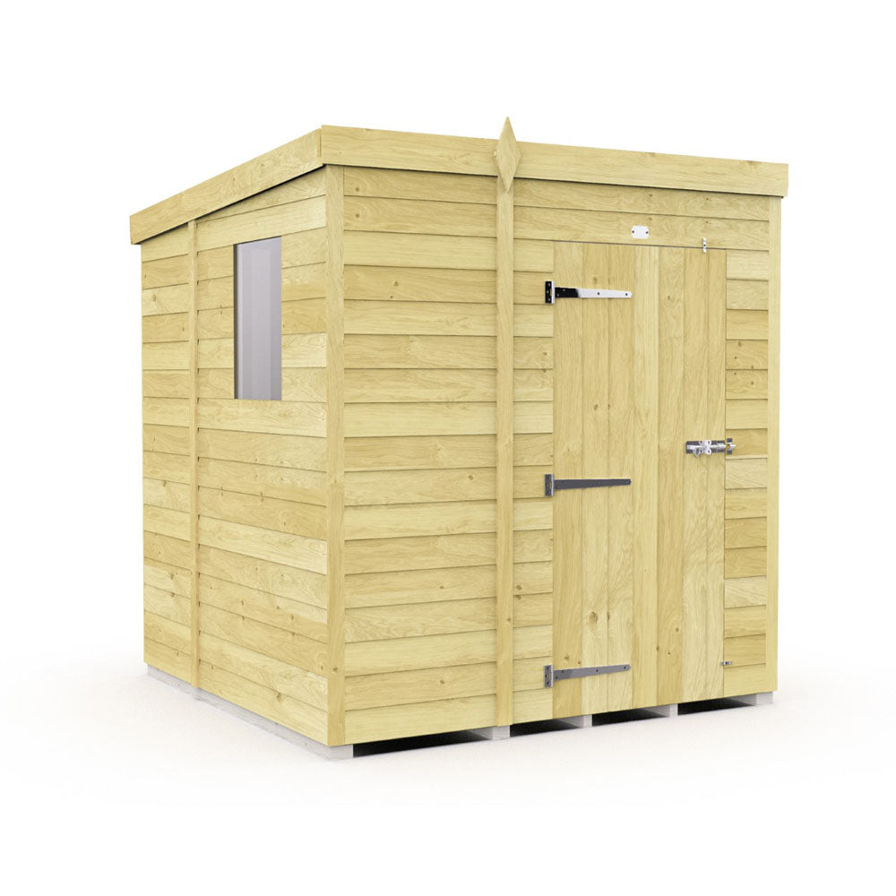 5ft x 6ft Pent Shed