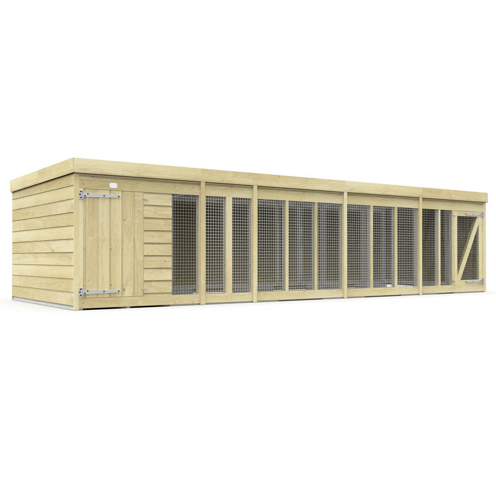 18ft x 6ft Dog Kennel and Run