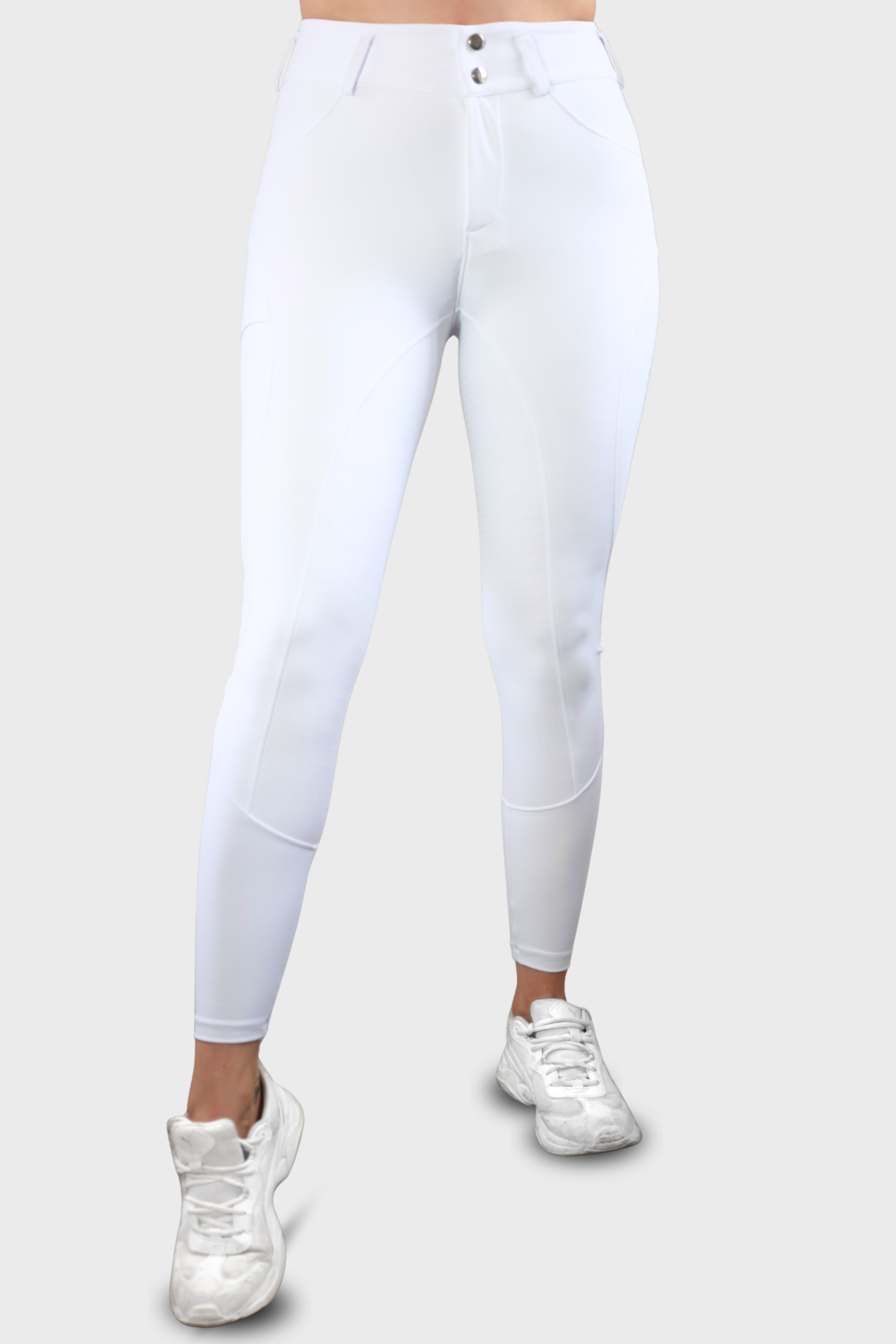 Equeene Classic Breeches - White