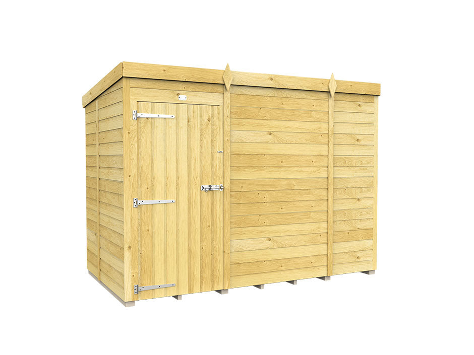 8ft x 5ft Pent Shed
