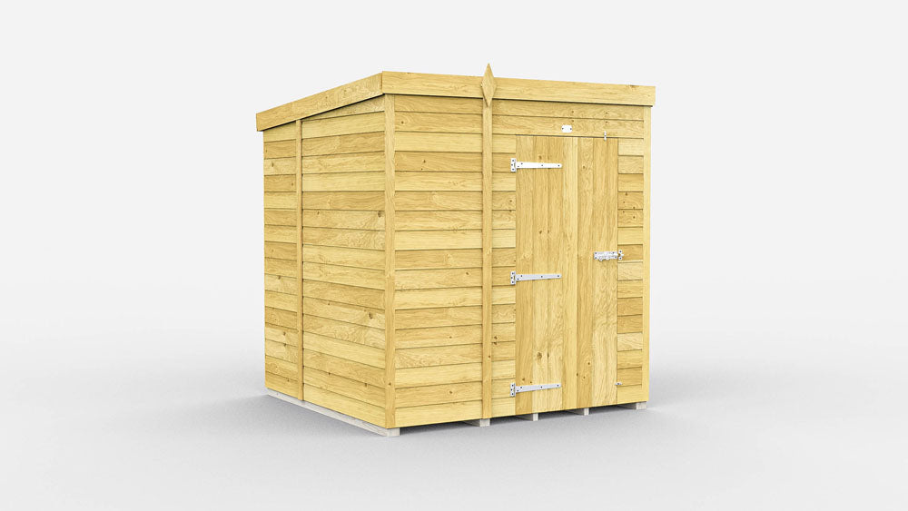 5ft x 6ft Pent Shed