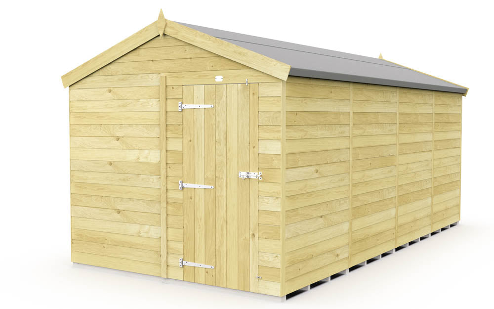 8ft x 16ft Apex Shed