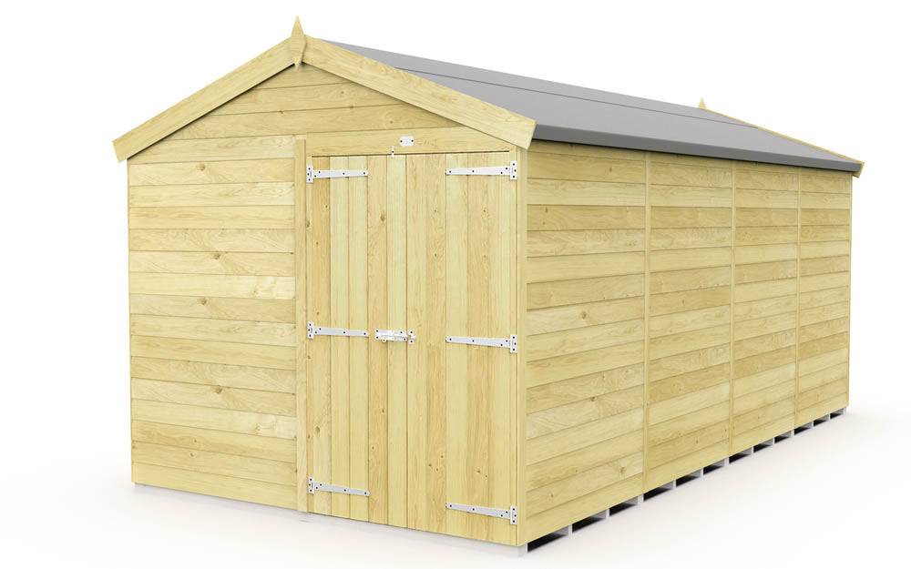 8ft x 16ft Apex Shed
