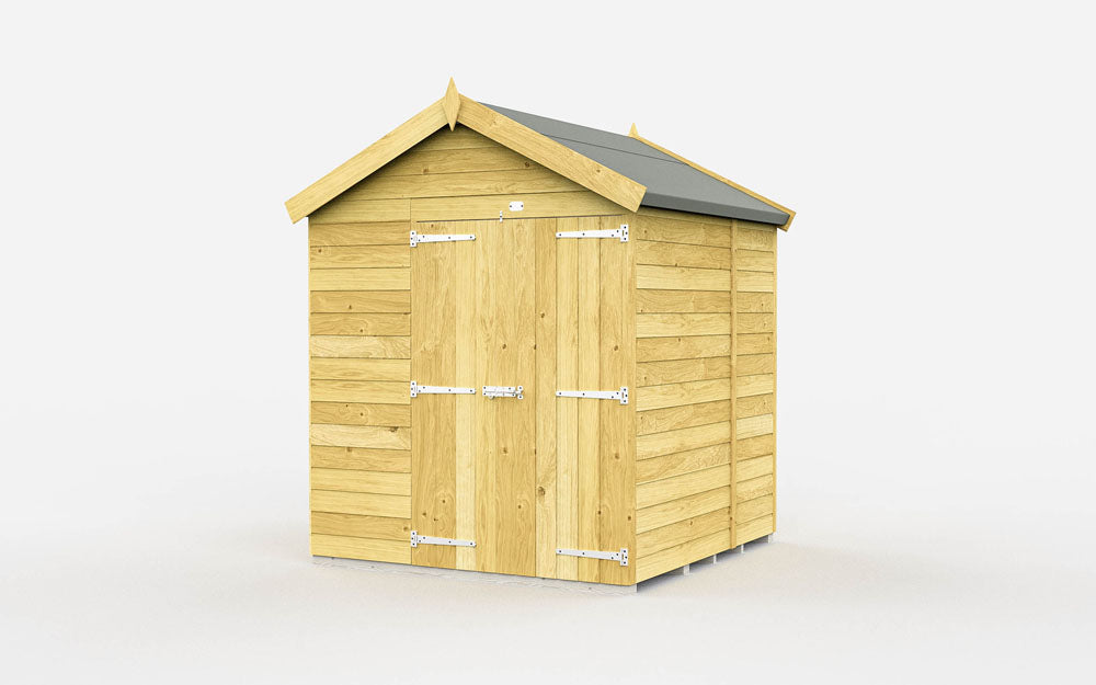 6ft x 5ft Apex Shed