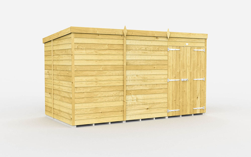 11ft x 6ft Pent Shed