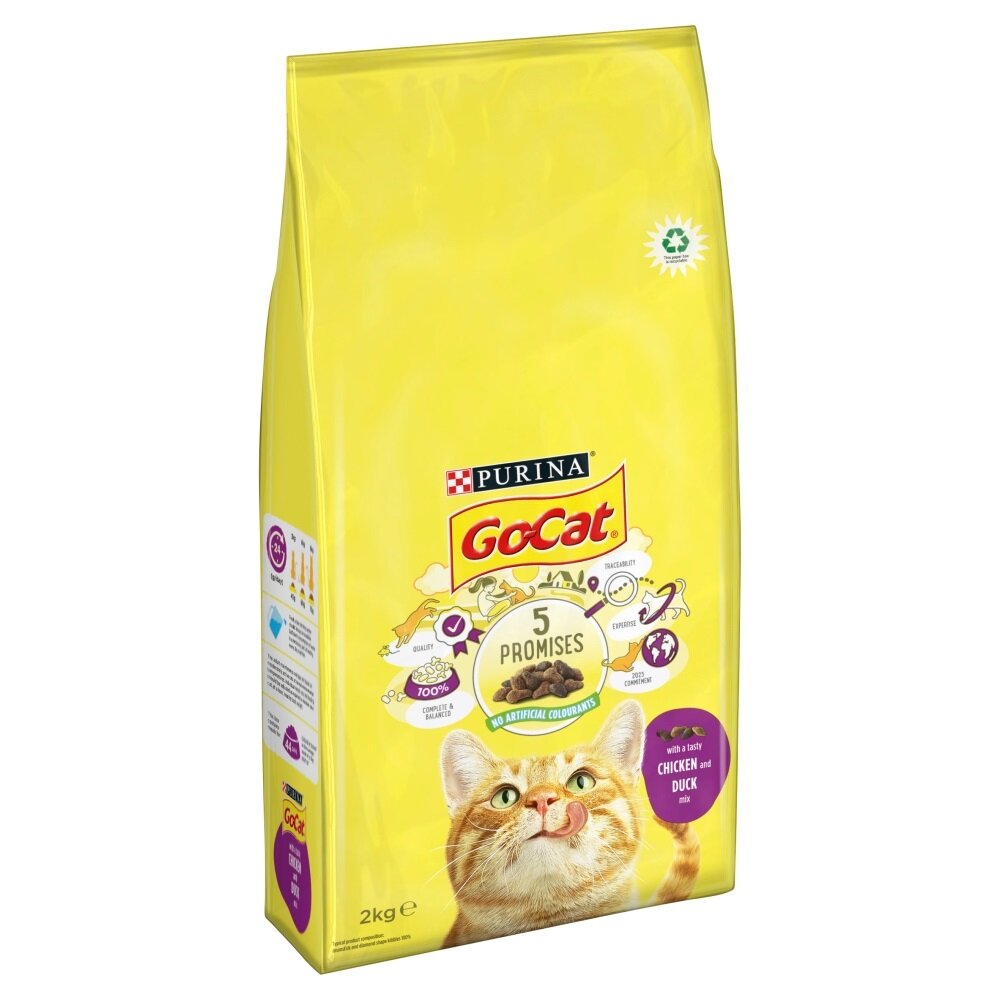 Go Cat Comp Chicken & Duck 2kg