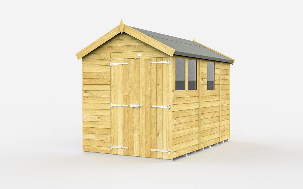 7ft x 9ft Apex Shed