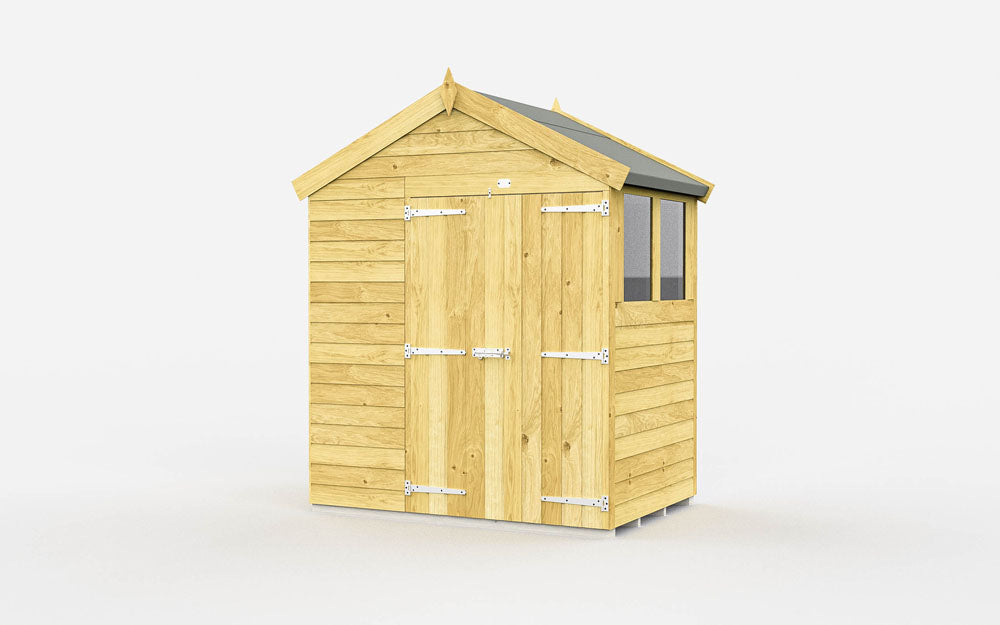 7ft x 4ft Apex Shed
