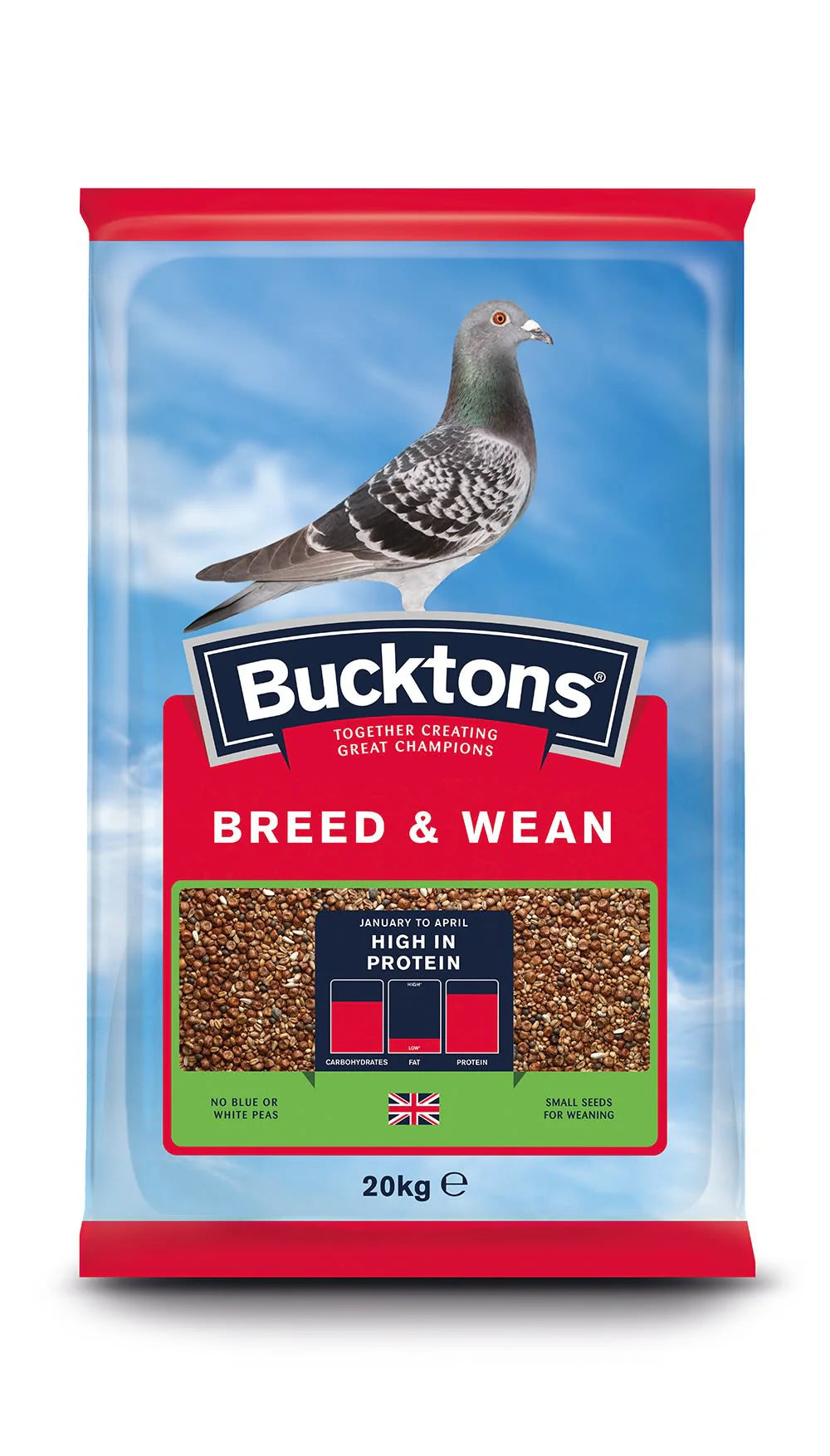 Bucktons Breed & Wean Pigeon Feed 20kg