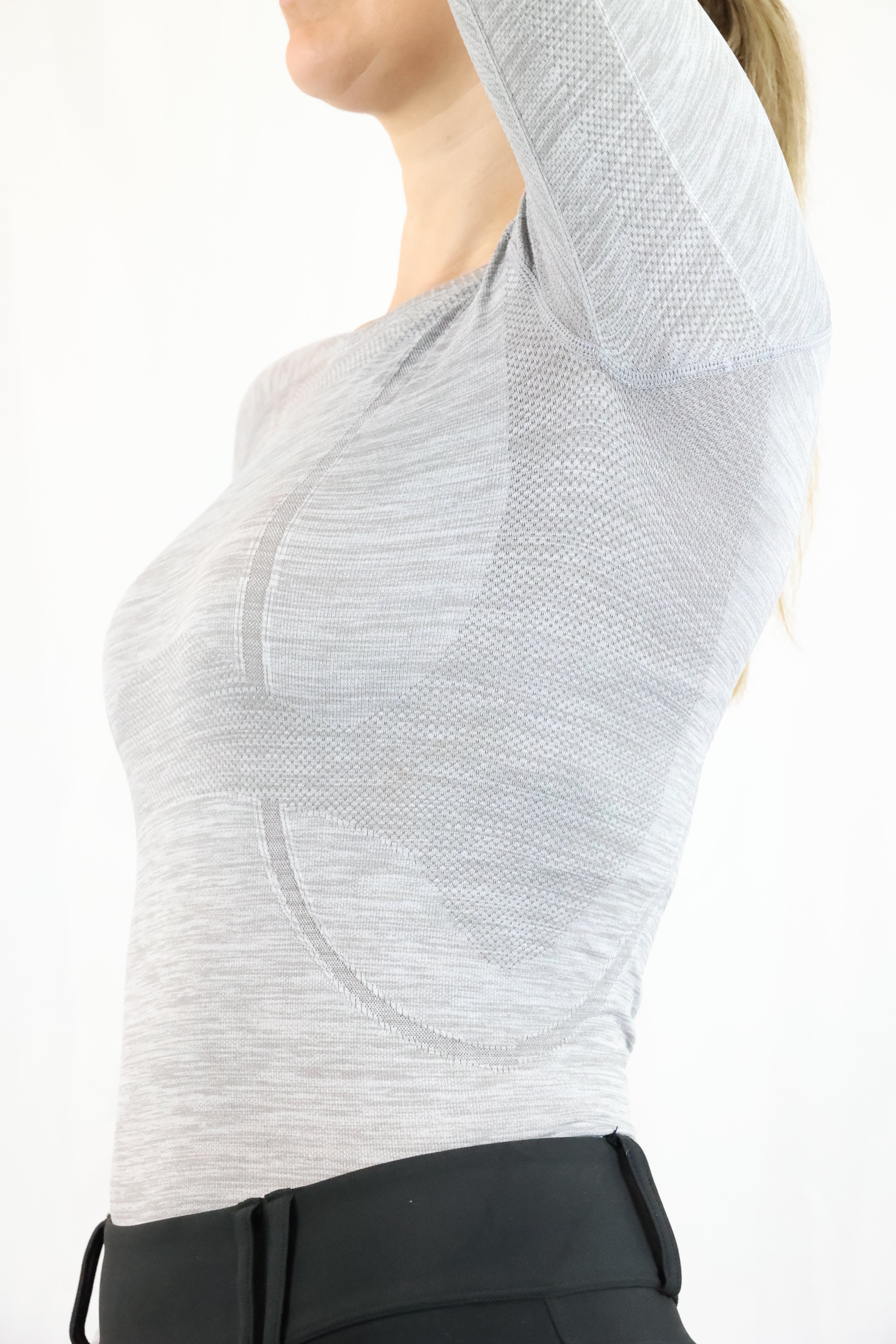 Equeene Molly Seamless Training Top - Slate Grey