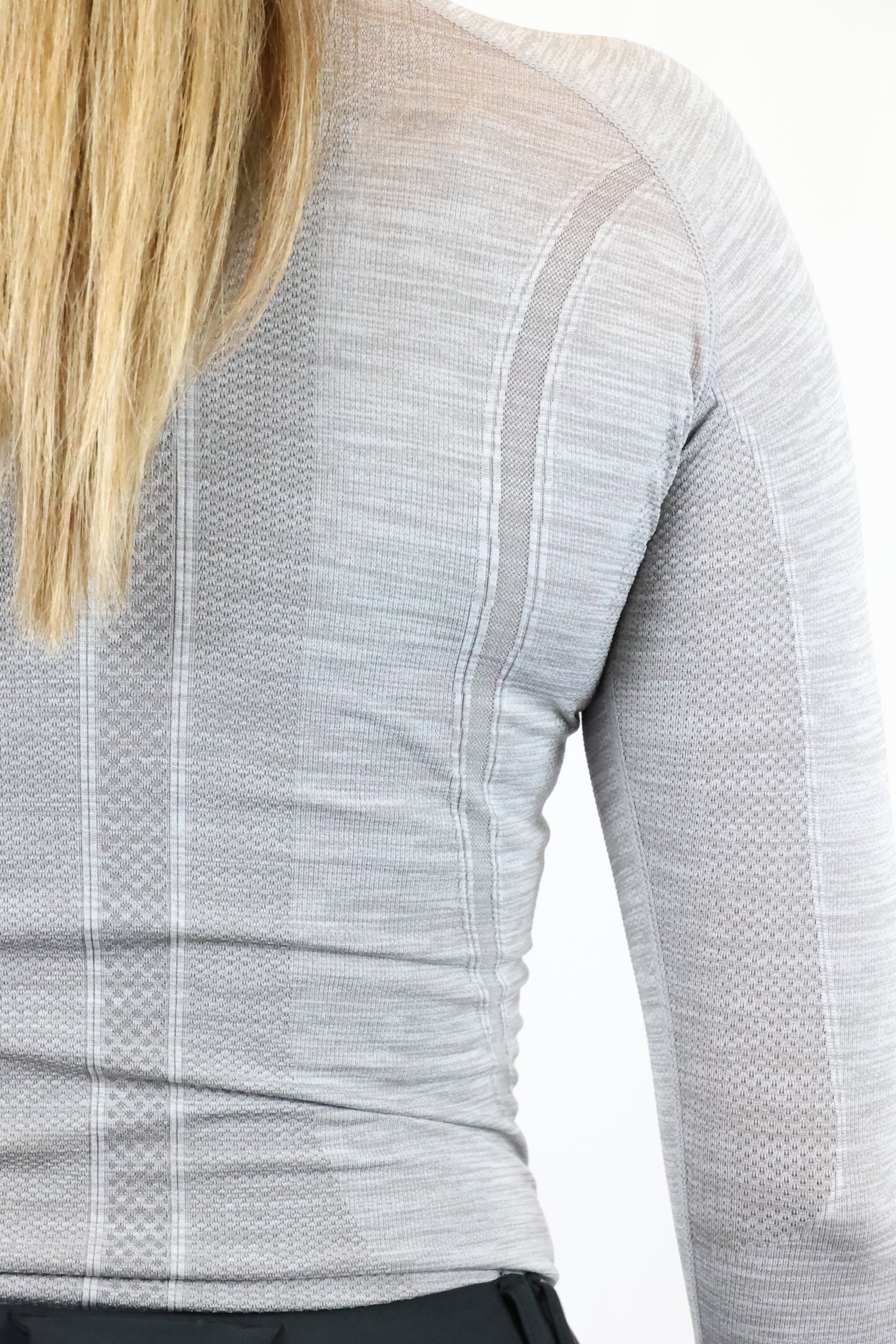 Equeene Molly Seamless Training Top - Slate Grey