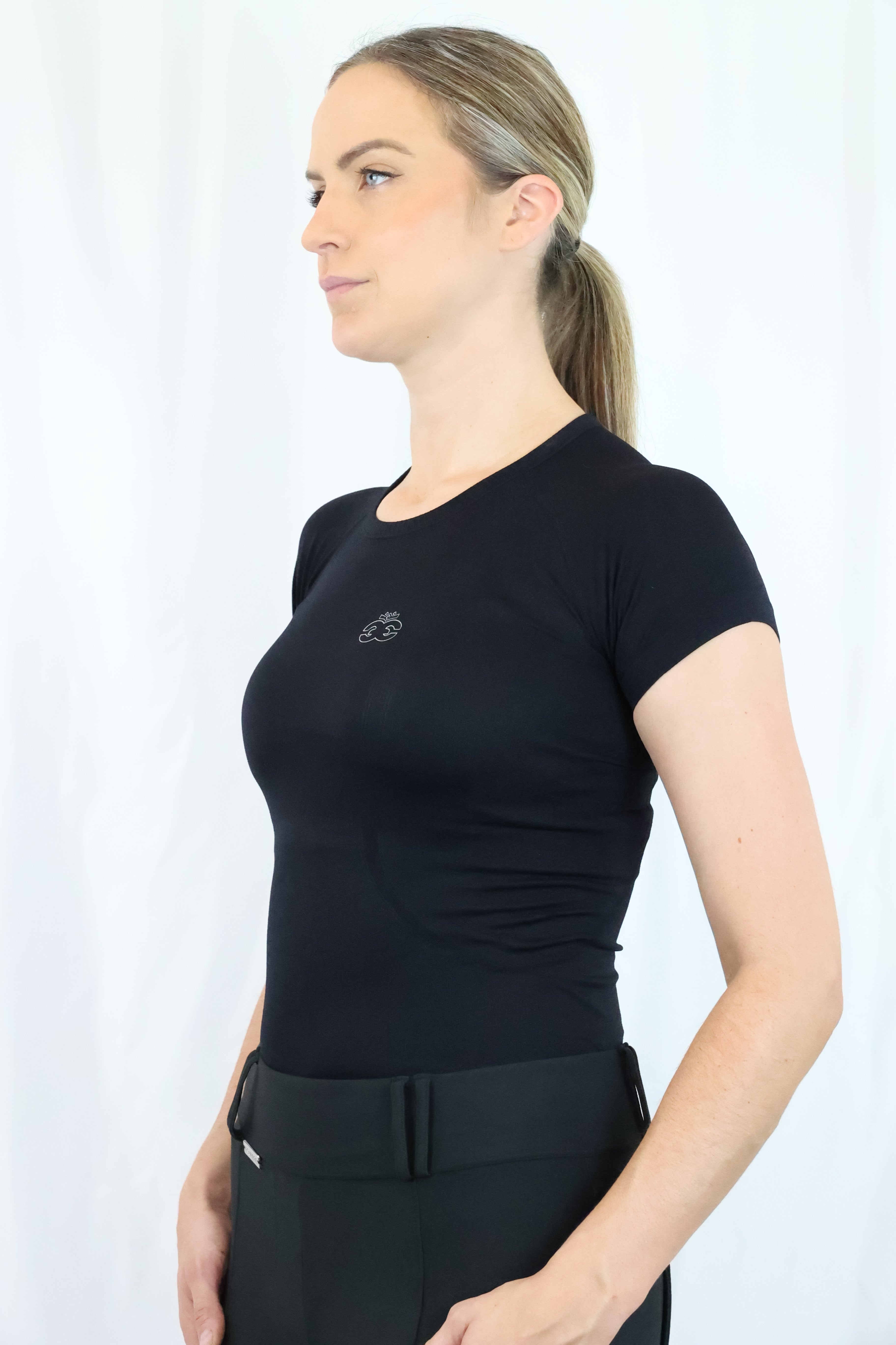 Equeene Dory Seamless Training Top - Black