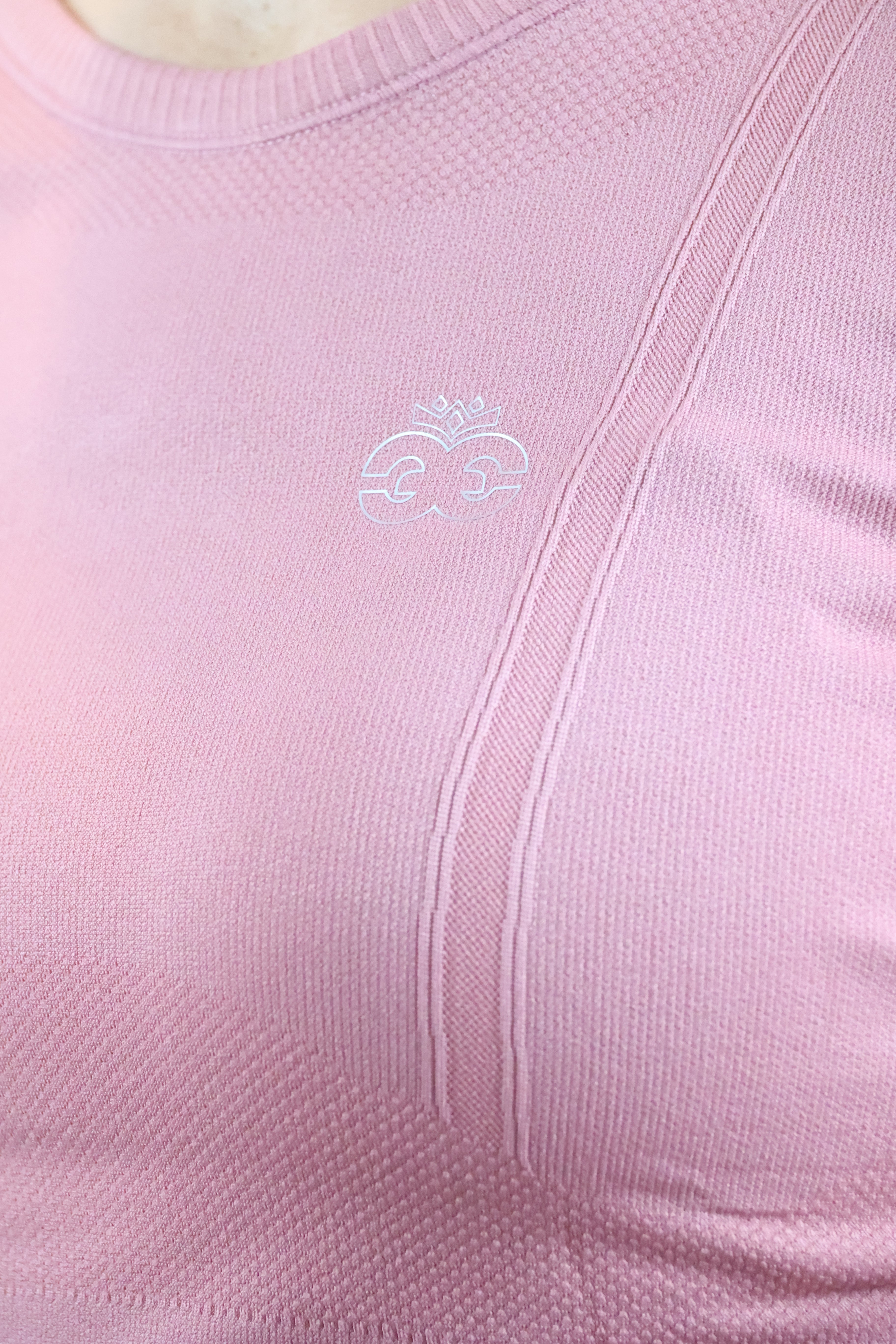 Equeene Dory Seamless Training Top - Pink