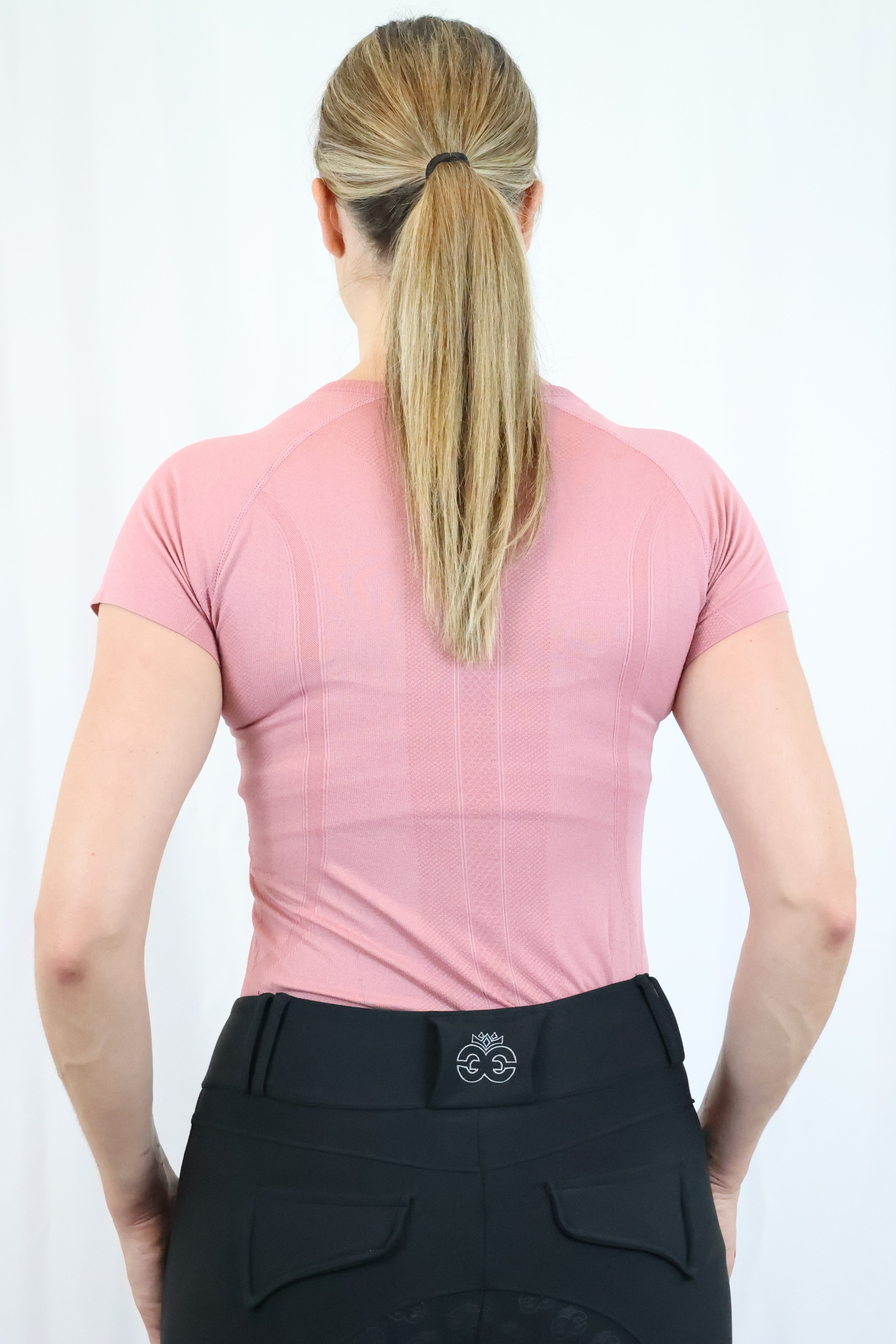 Equeene Dory Seamless Training Top - Pink
