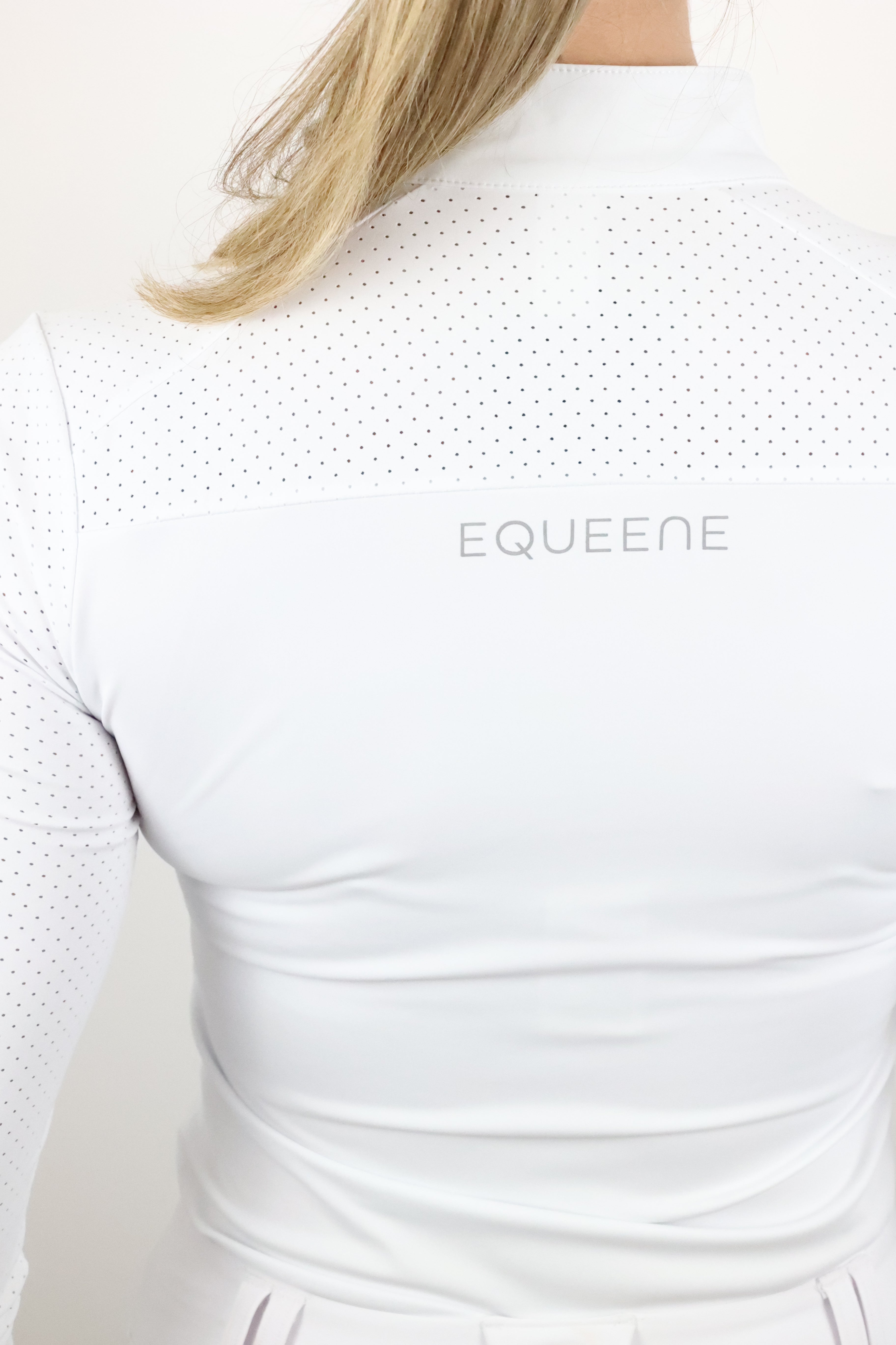 Equeene Nadia Long Sleeved Show Shirt - White