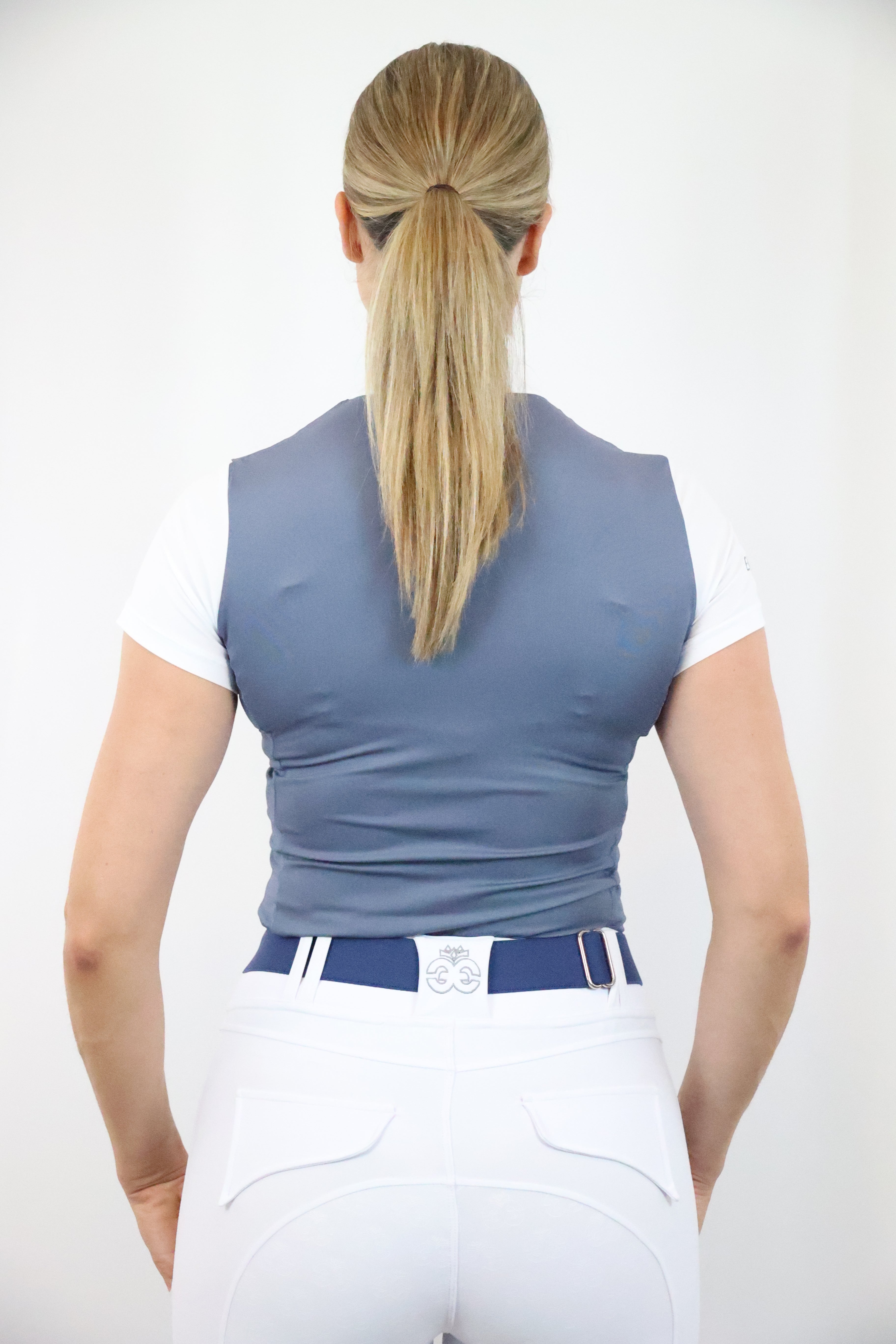 Equeene Florence Show Shirt - Steel Blue