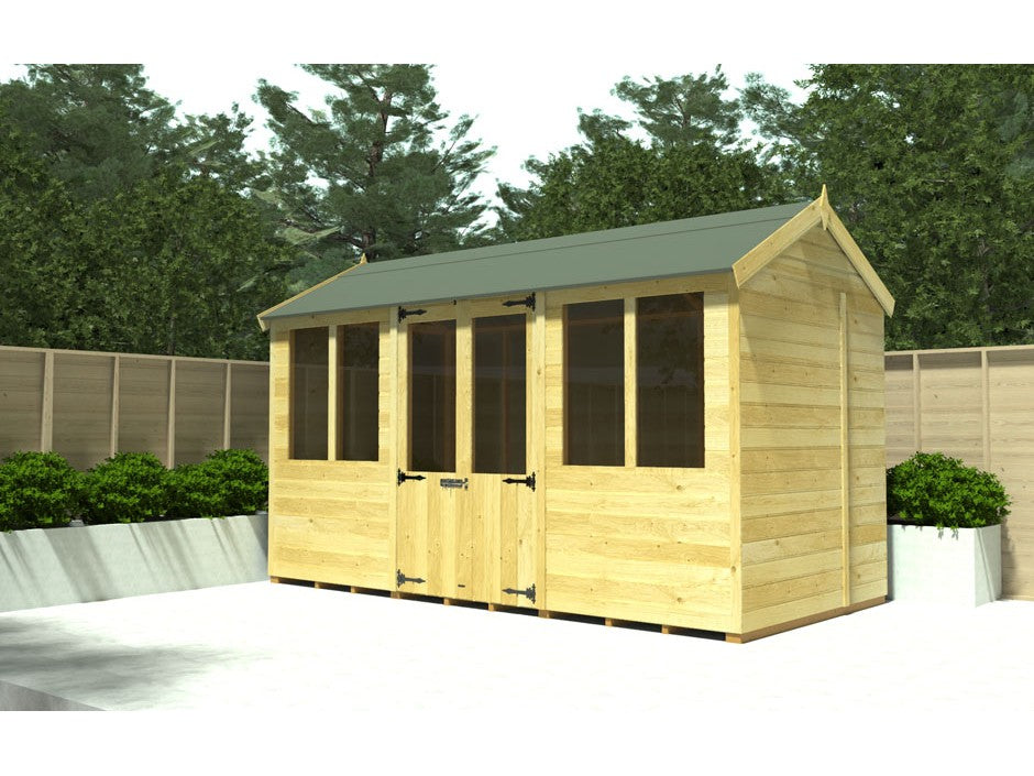 6ft x 12ft Apex Summer House