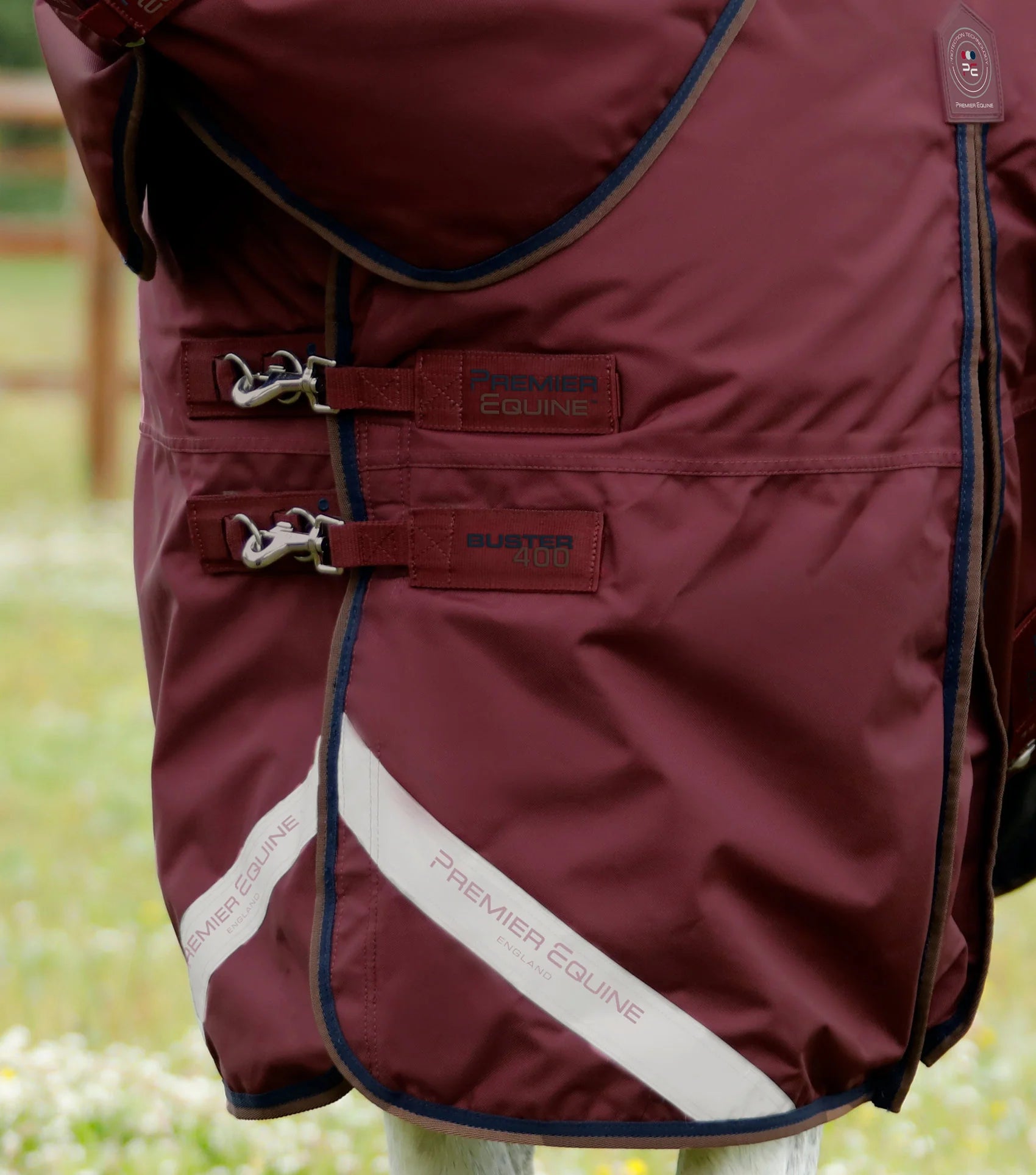 Premier Equine Buster 400g Turnout Rug with Snug-Fit Neck Cover