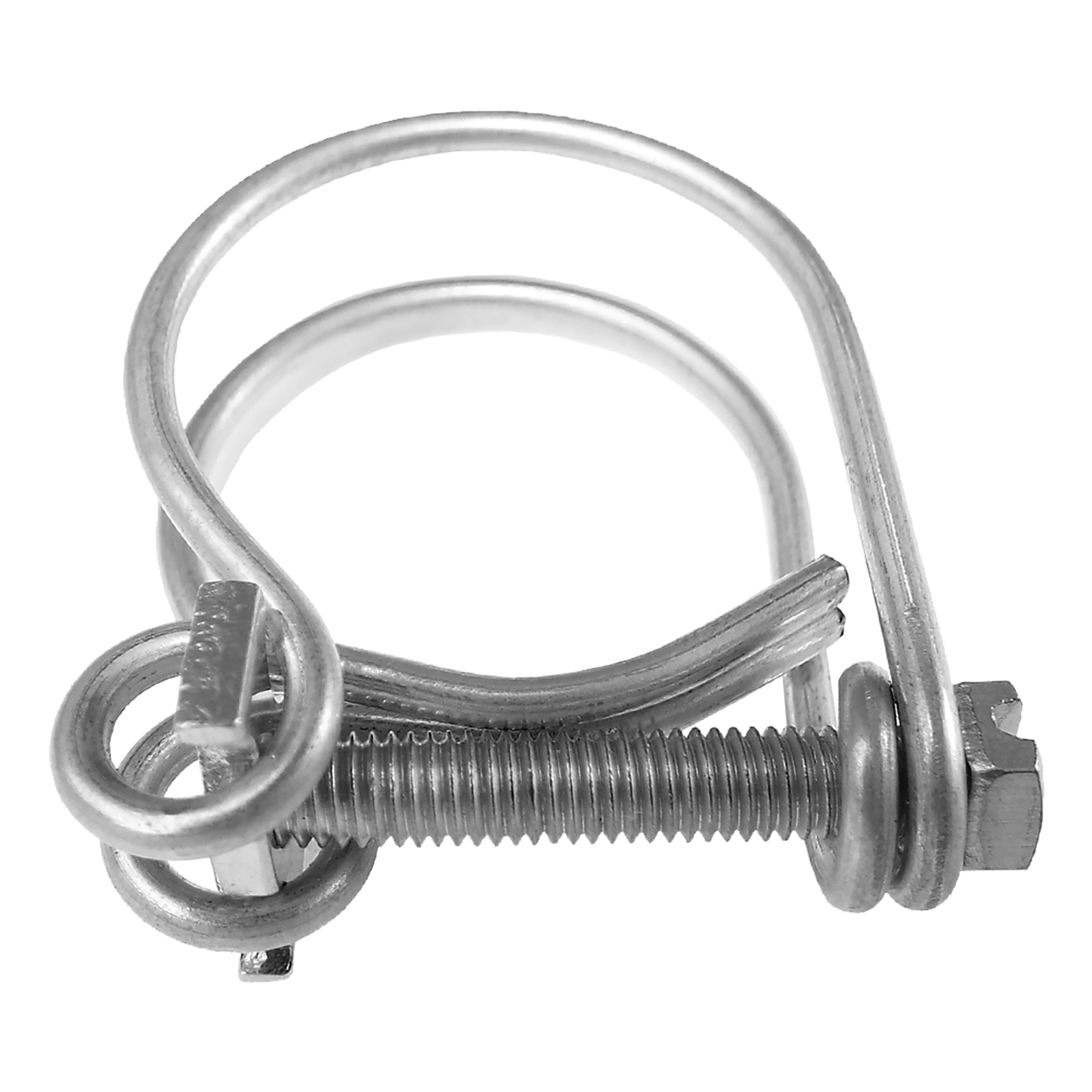 Double Wire Hose Clamp Galvanised 60mm-65mm