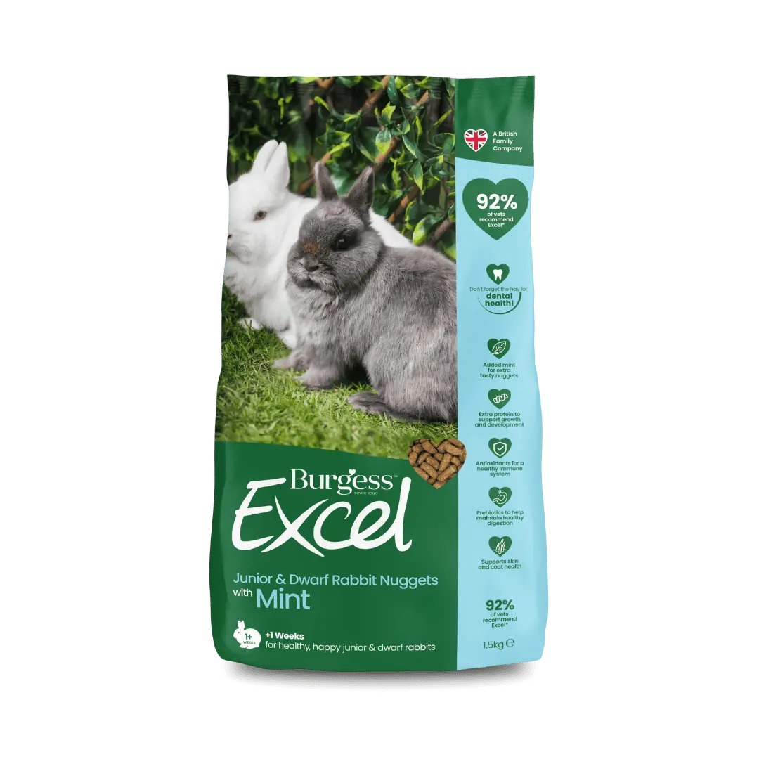 Burgess Excel Rabbit Junior & Dwarf 10kg