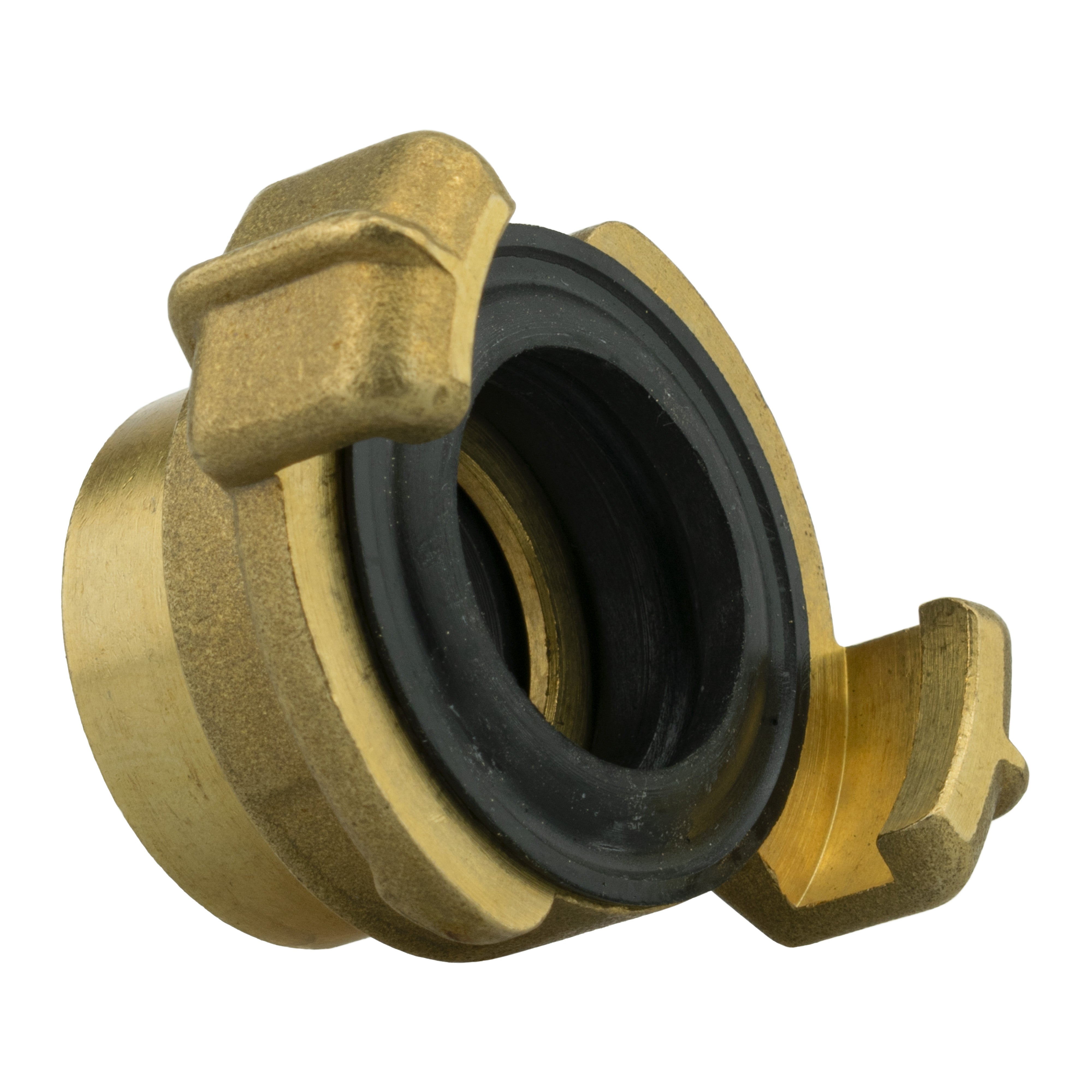Three Way Tap Splitter Brass 3/4" BSP with Geka Type Outlets