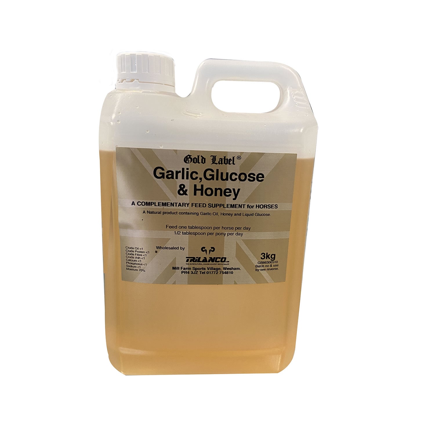 Gold Label Garlic Glucose & Honey 3L