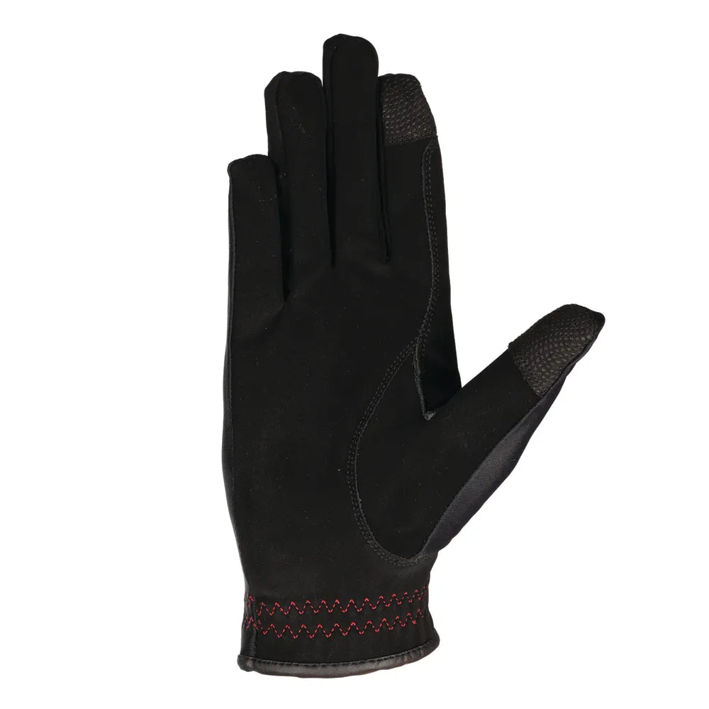 HyCONIC Black Riding Gloves