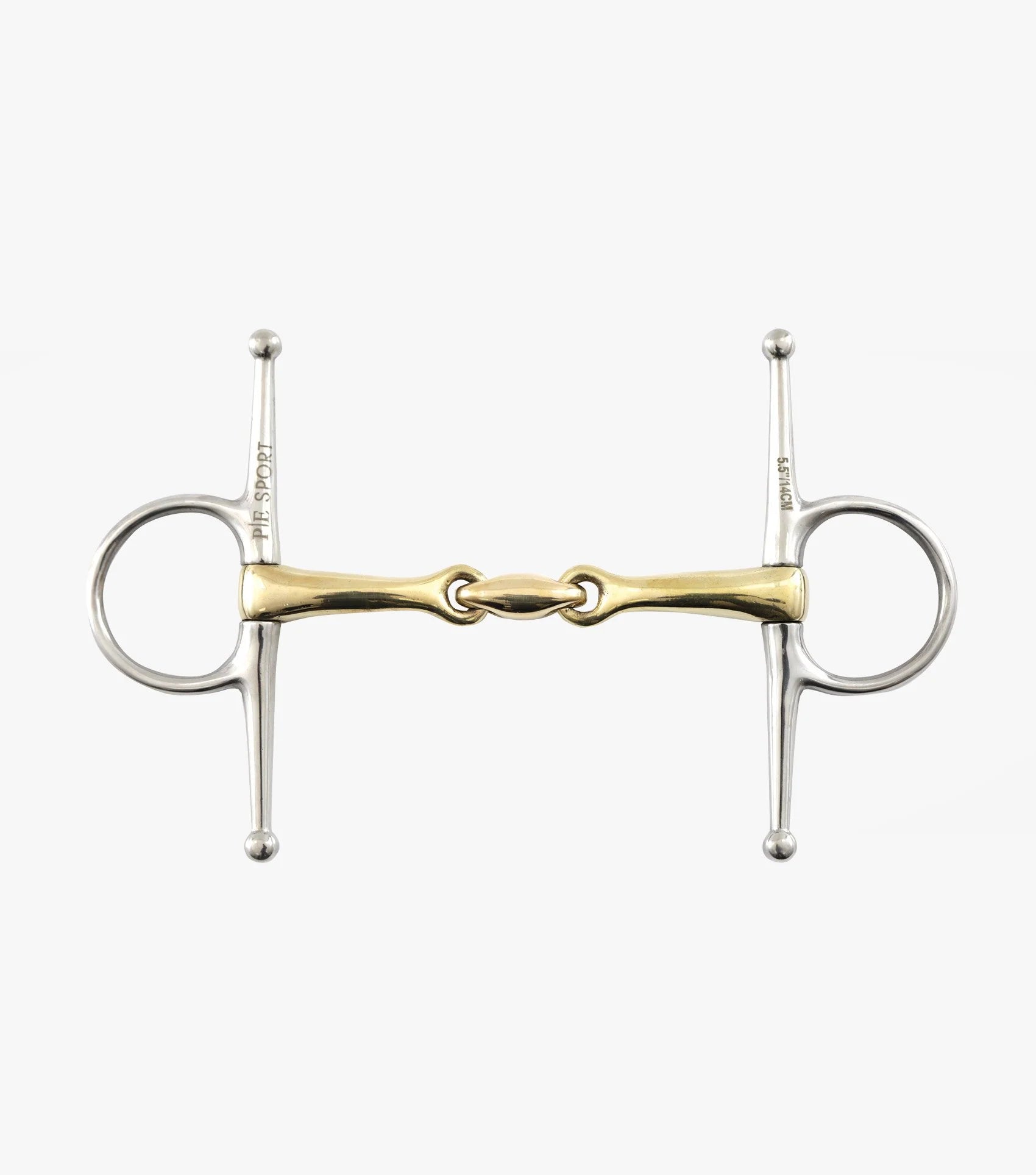Brass Alloy Full Cheek Snaffle with Lozenge