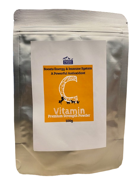 Winston and Porter Vitamin C Powder (100% Pure Pharmaceutical Grade)