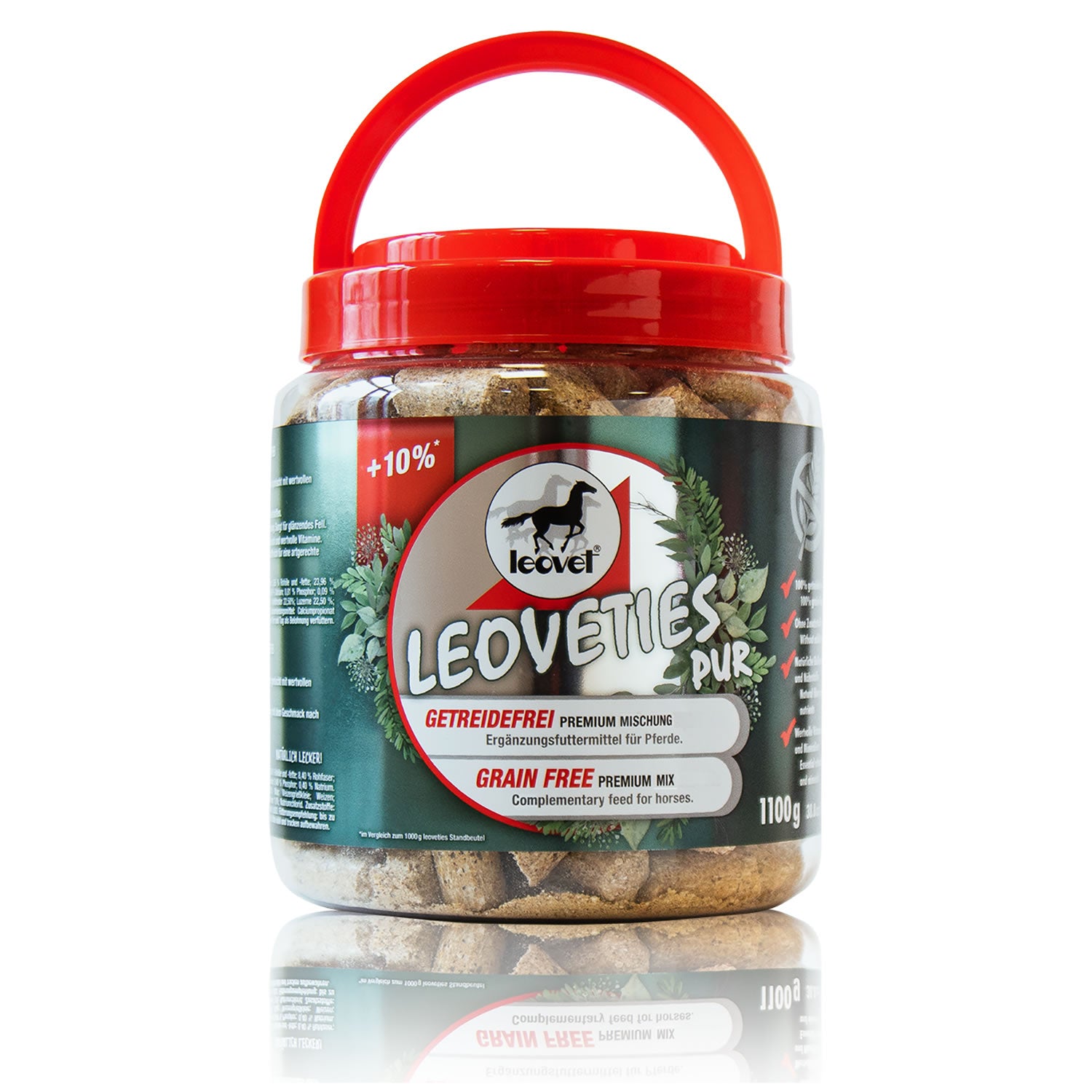 Leoveties Horse Treats Grain-Free Apple & Linseed Premiuum Mix